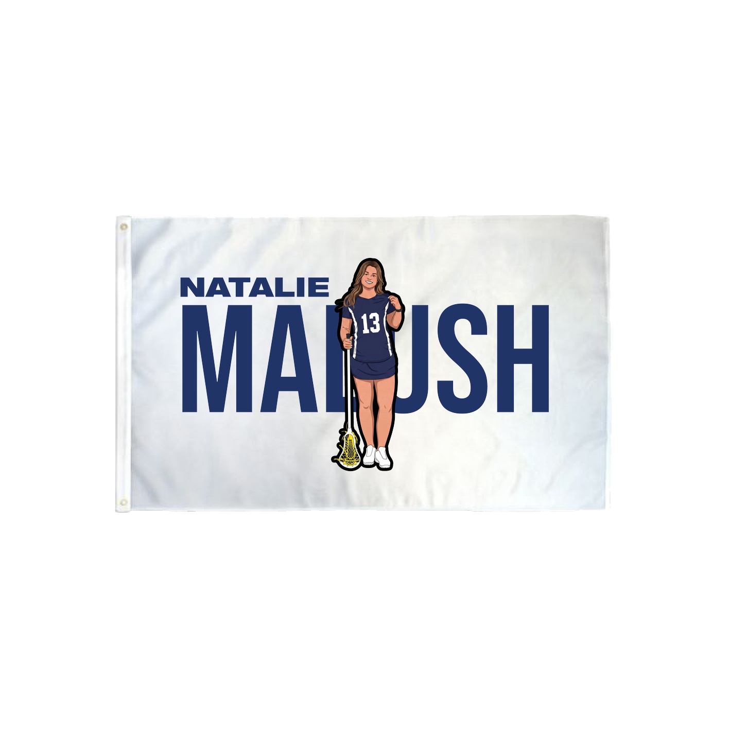 3x5 Flag — Player Name in Classic