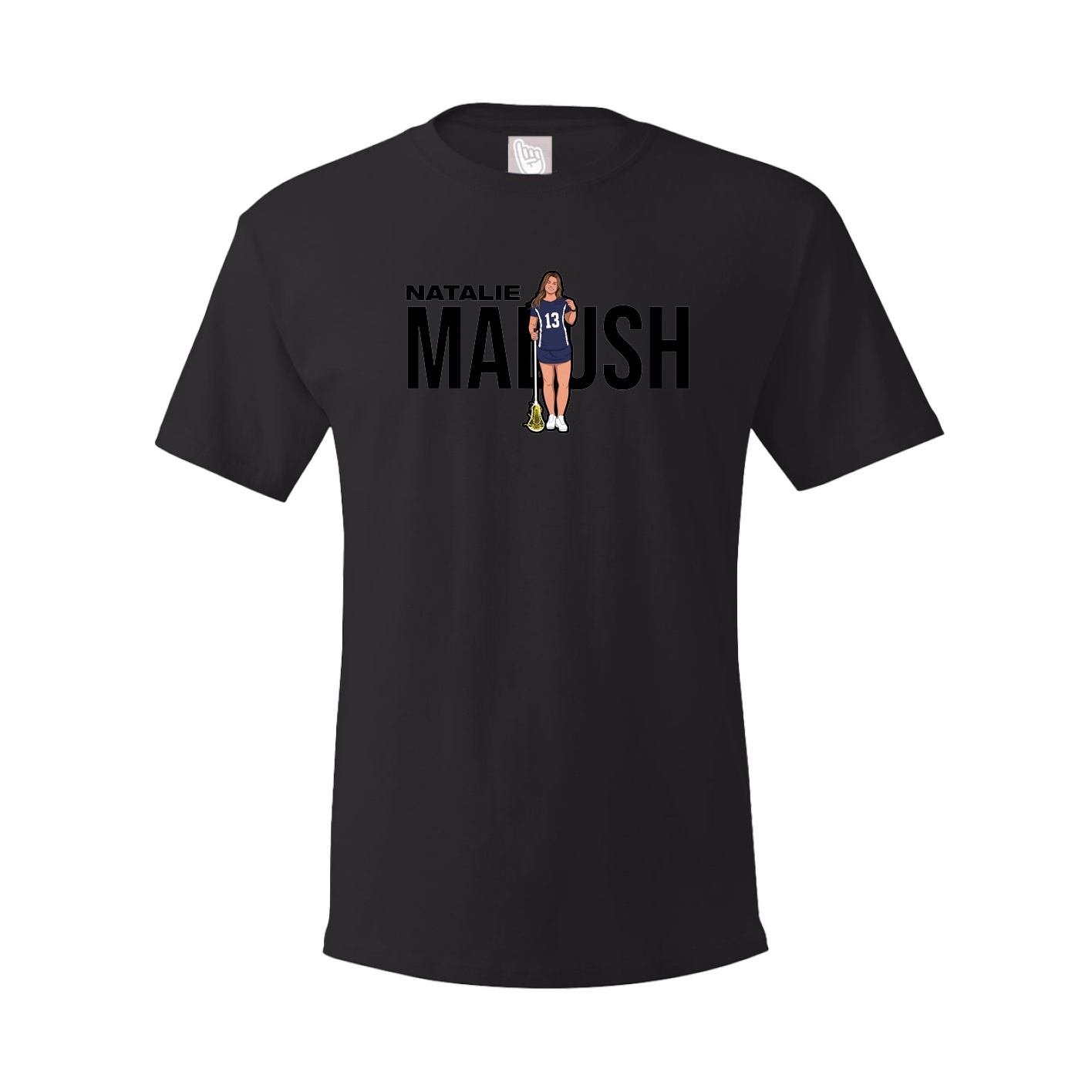 Tee — Player Name in Black