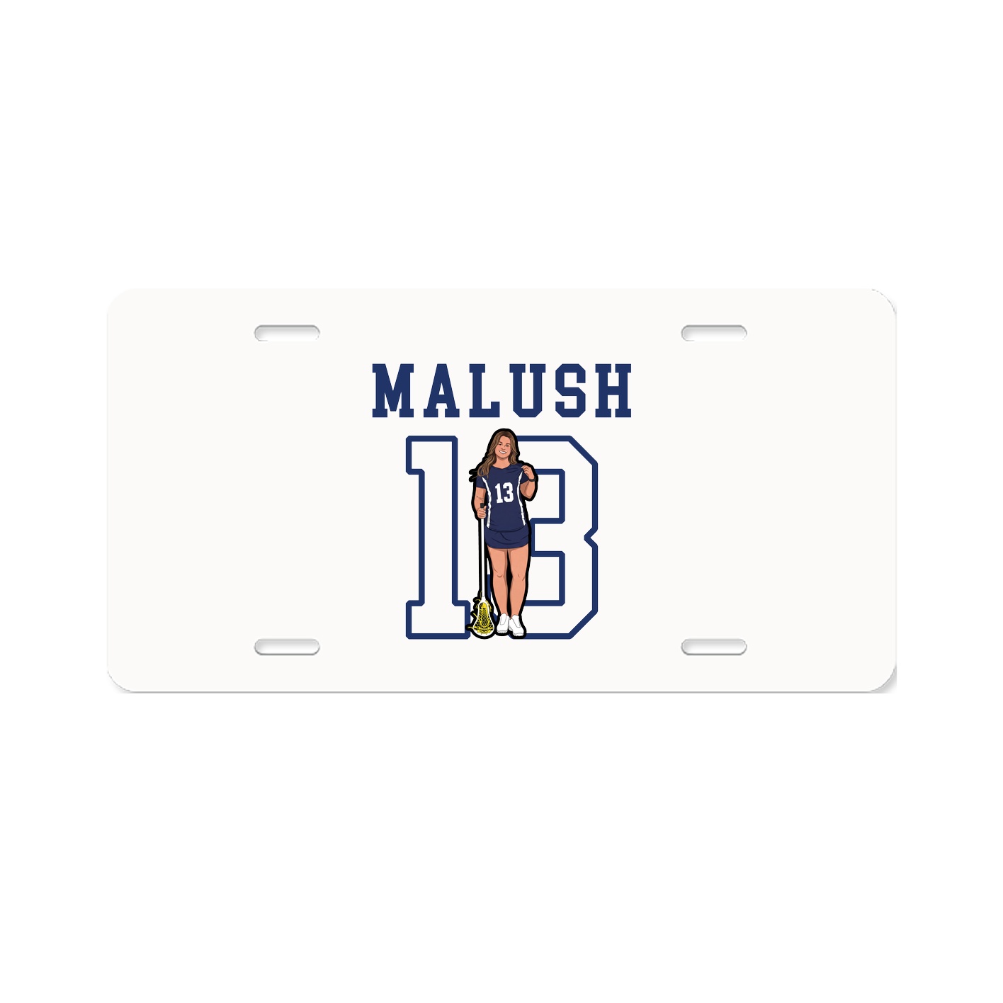 Aluminum License Plate