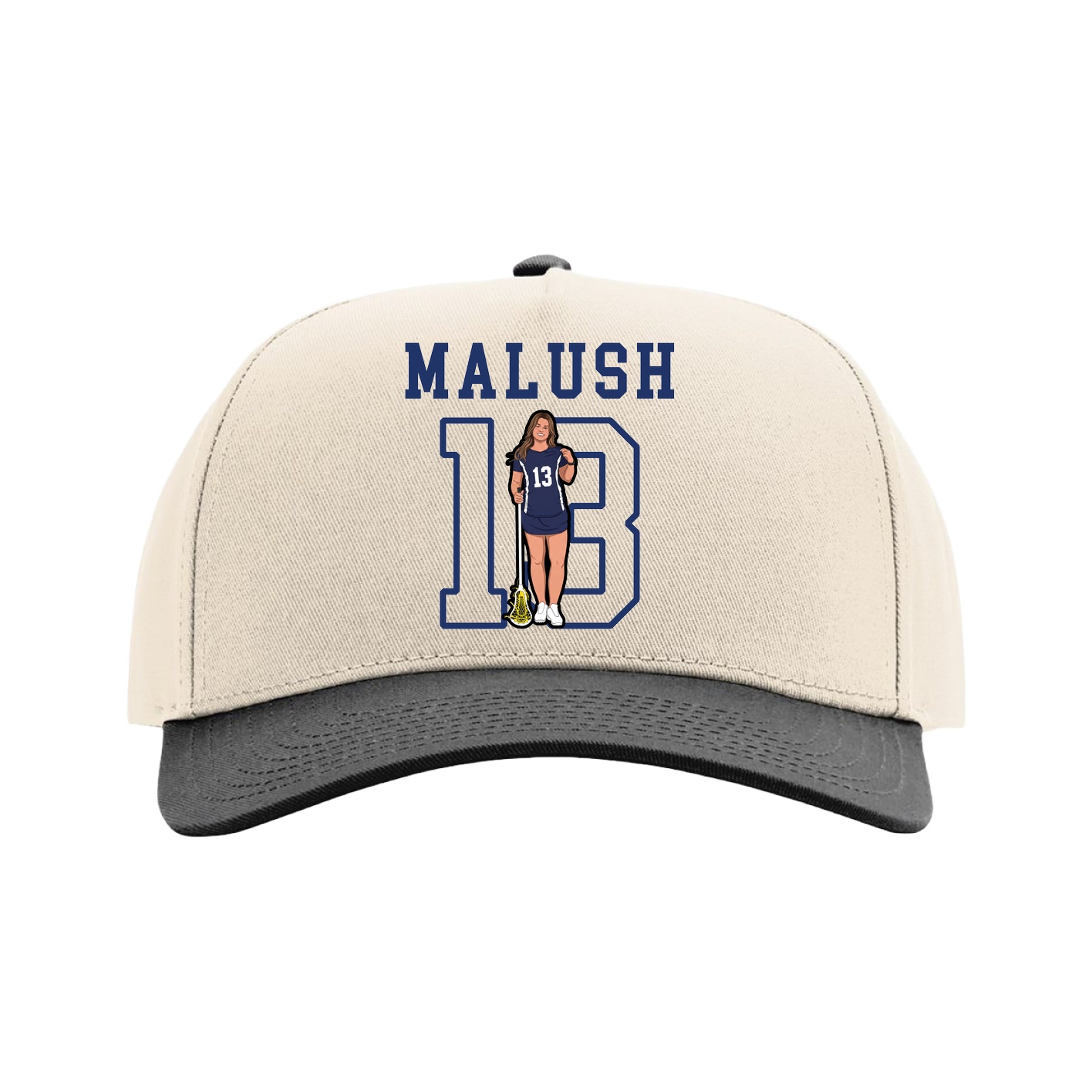 Full Fabric Five-Panel Champ Cap