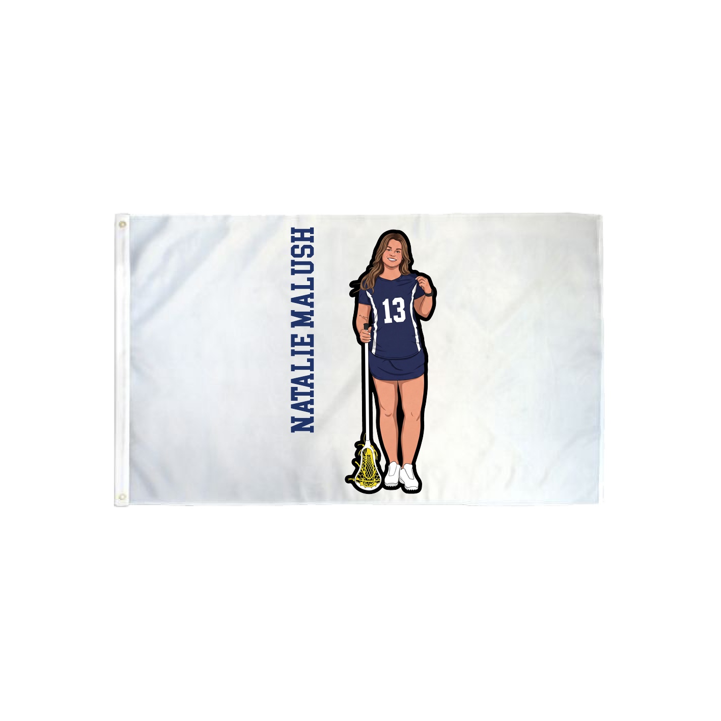 3x5 Flag — Name Vertical in Classic