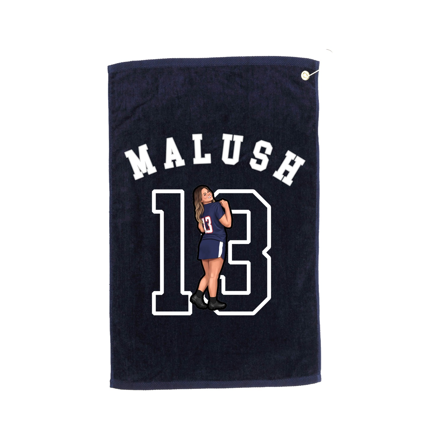 Golf Towel — Shirsey Arch in Navy