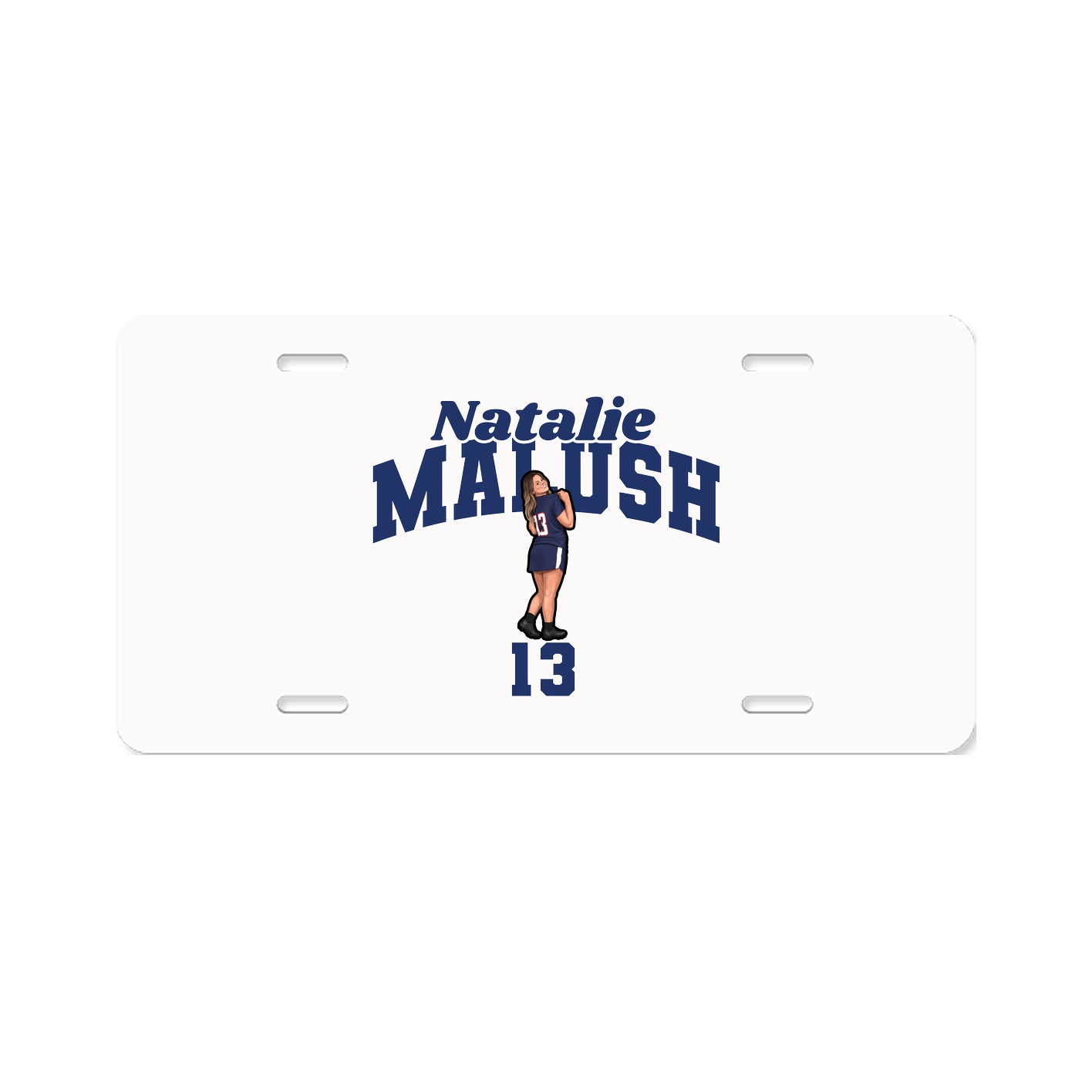 License Plate — Signature Arch in Classic