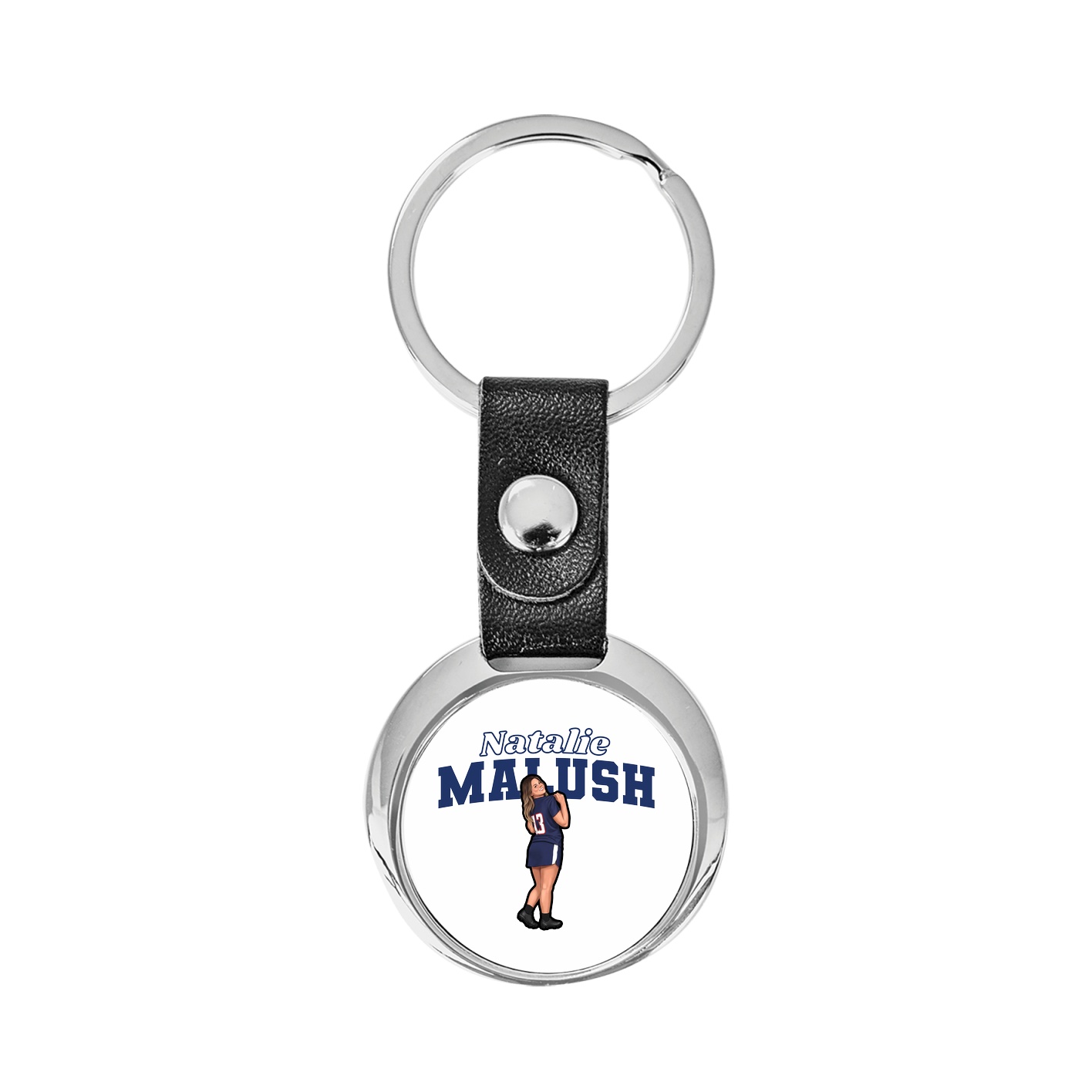 Key Chain — Name Arch in Classic