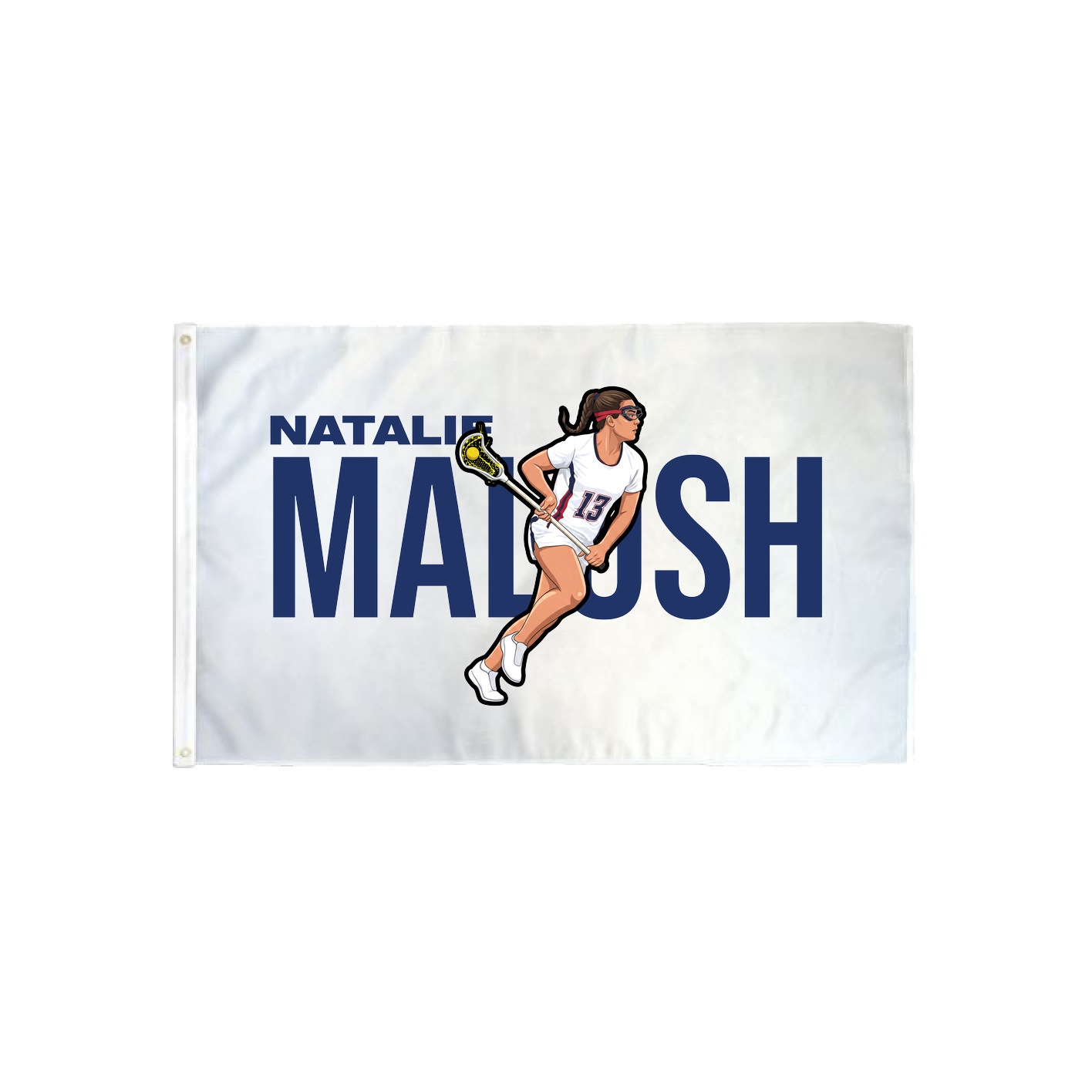 3x5 Flag — Player Name in Classic