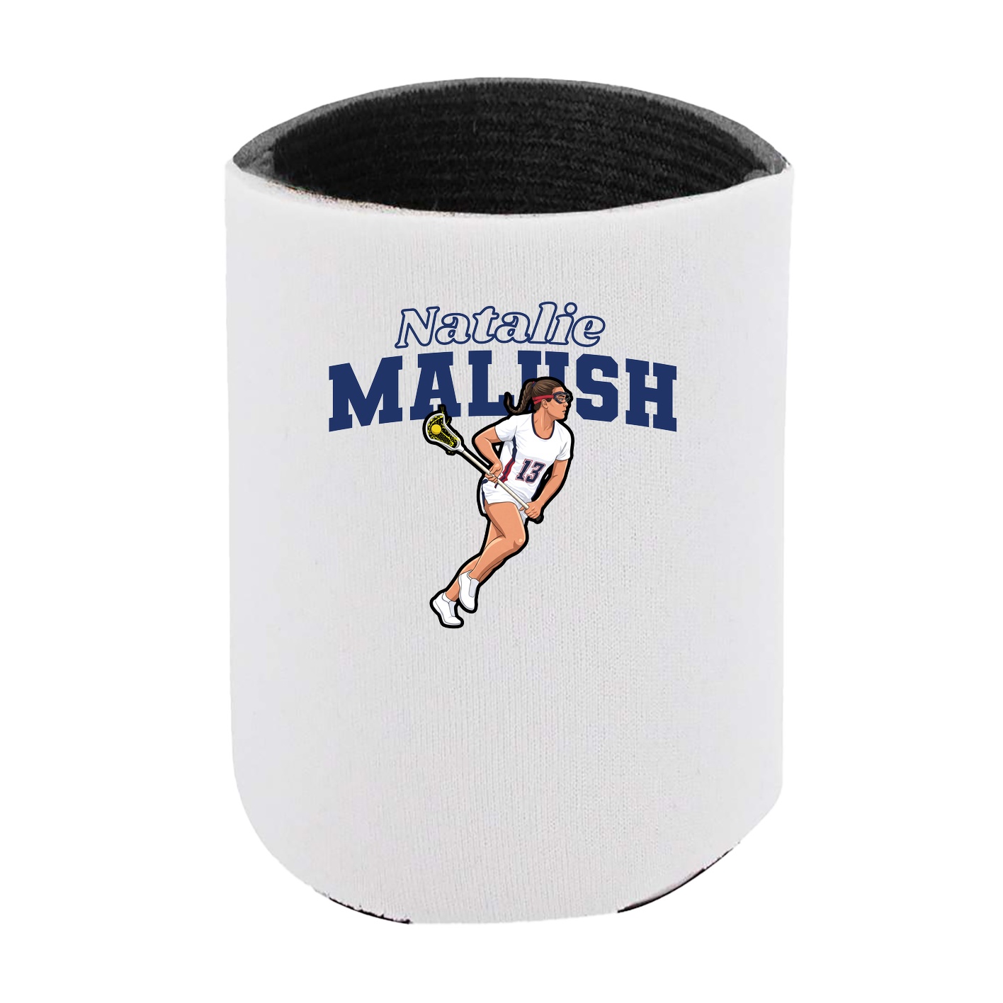 Can Holder — Name Arch in White
