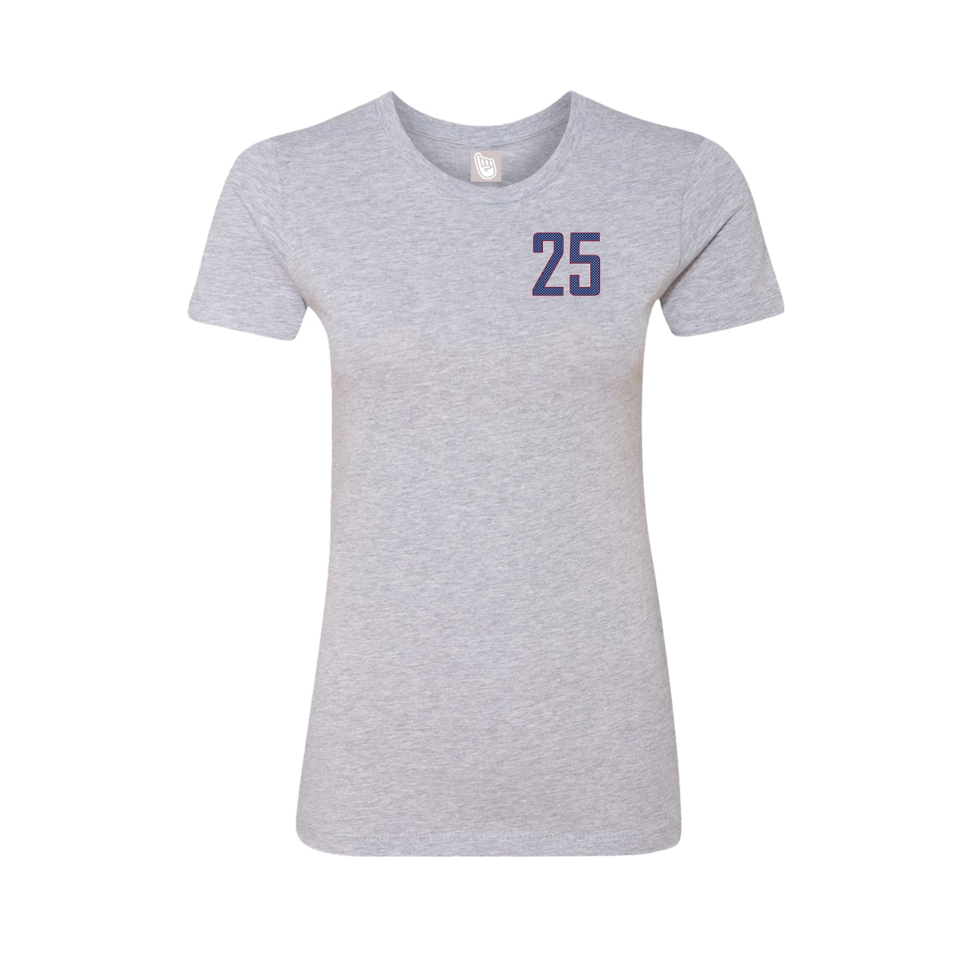 Womens Tee — Front Shirsy in Grey
