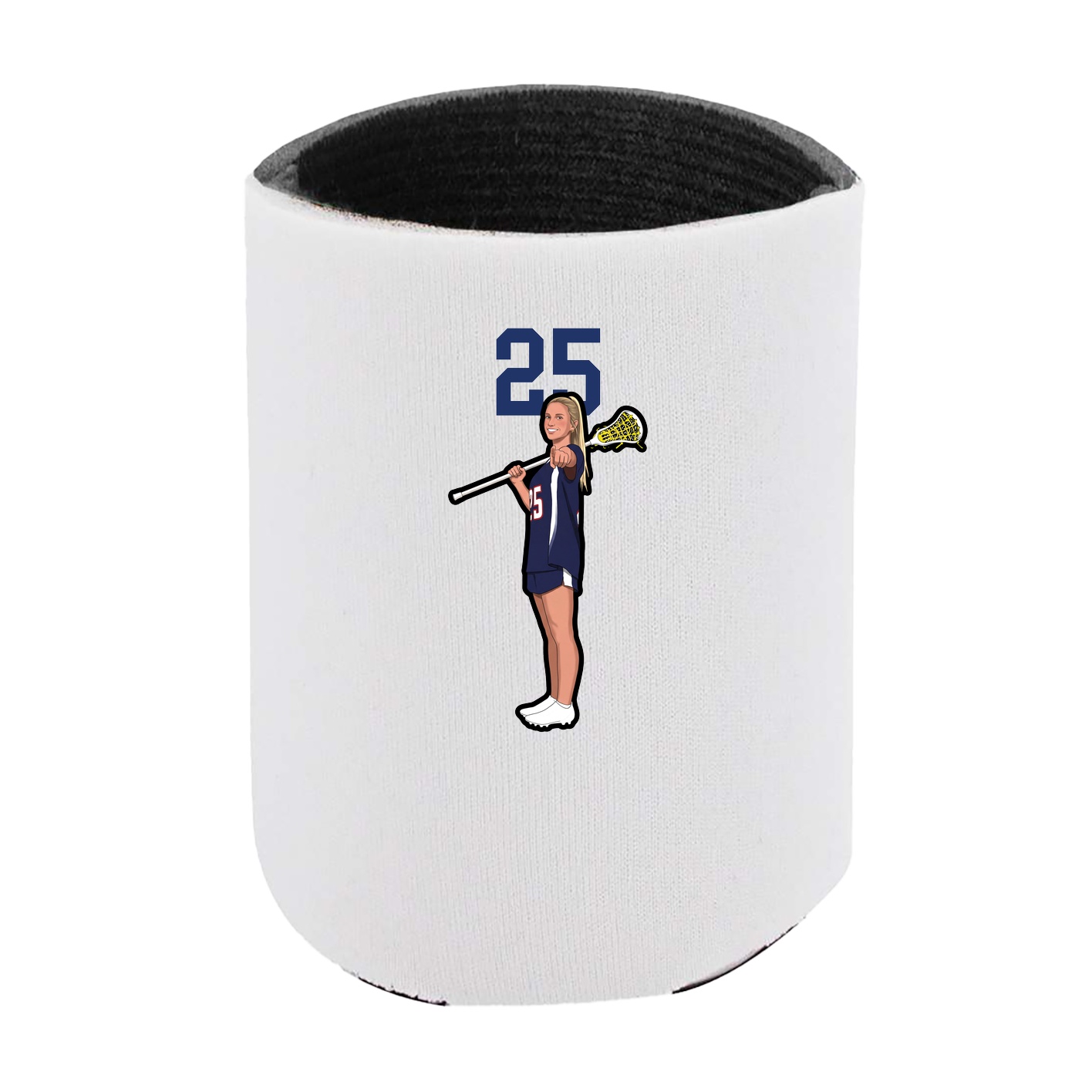 Can Holder — Number Top in White