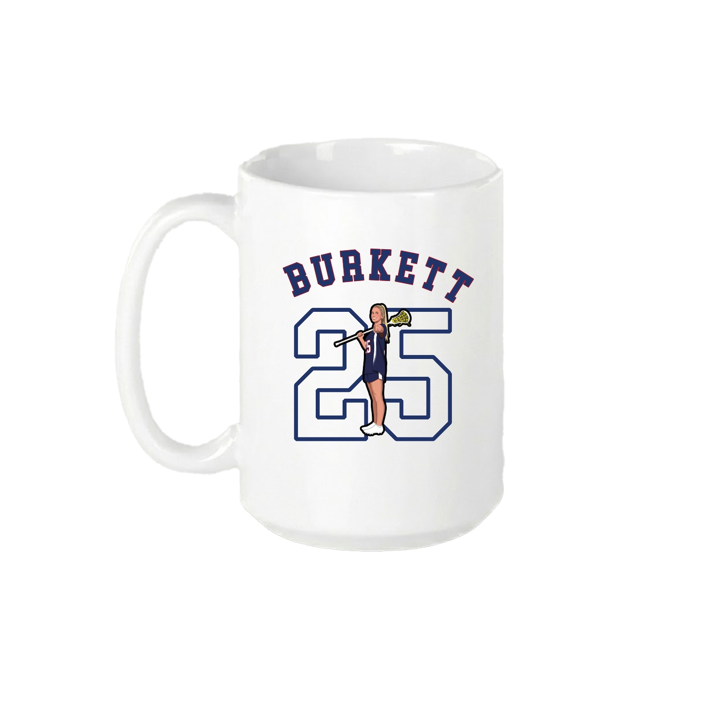 15oz Coffee Mug — Shirsey Arch in White