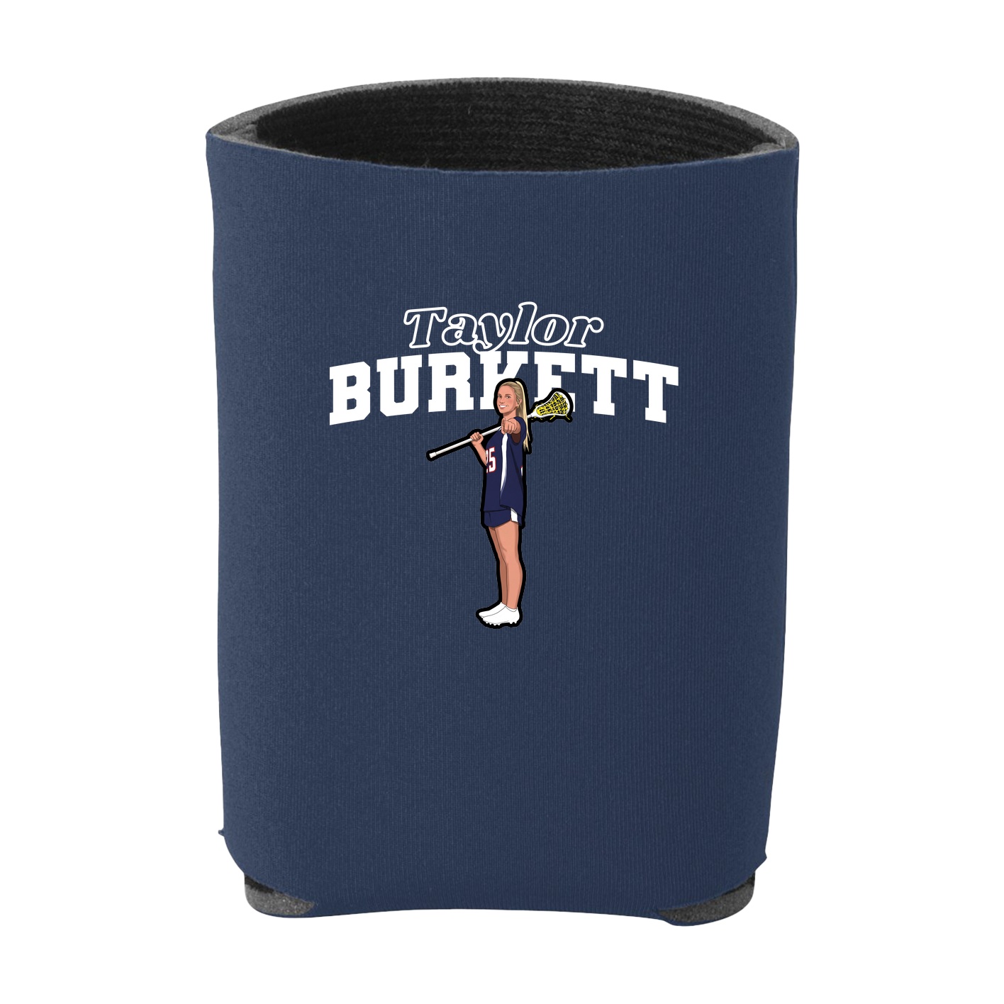 Can Holder — Name Arch in Navy