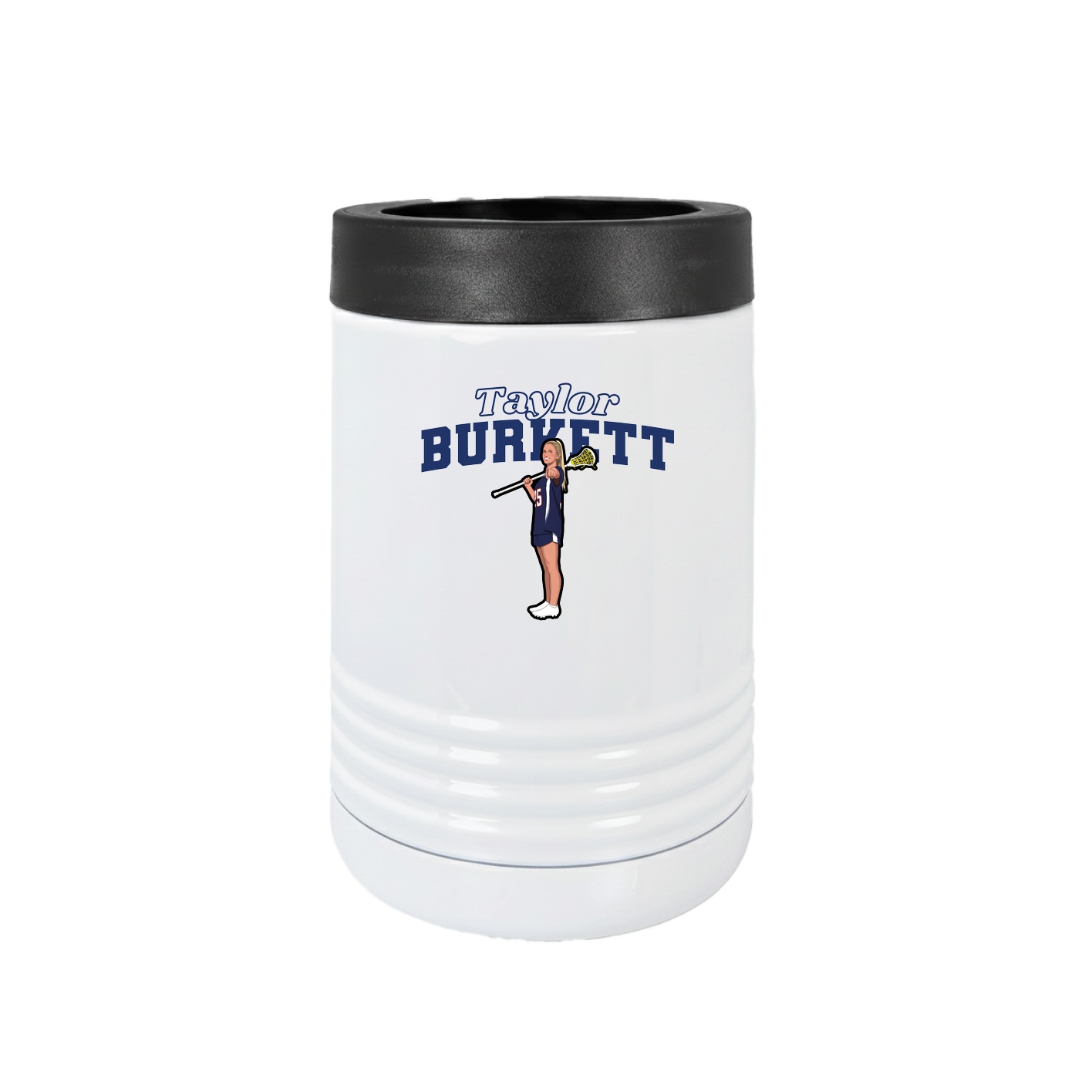 Beverage Holder — Name Arch in White