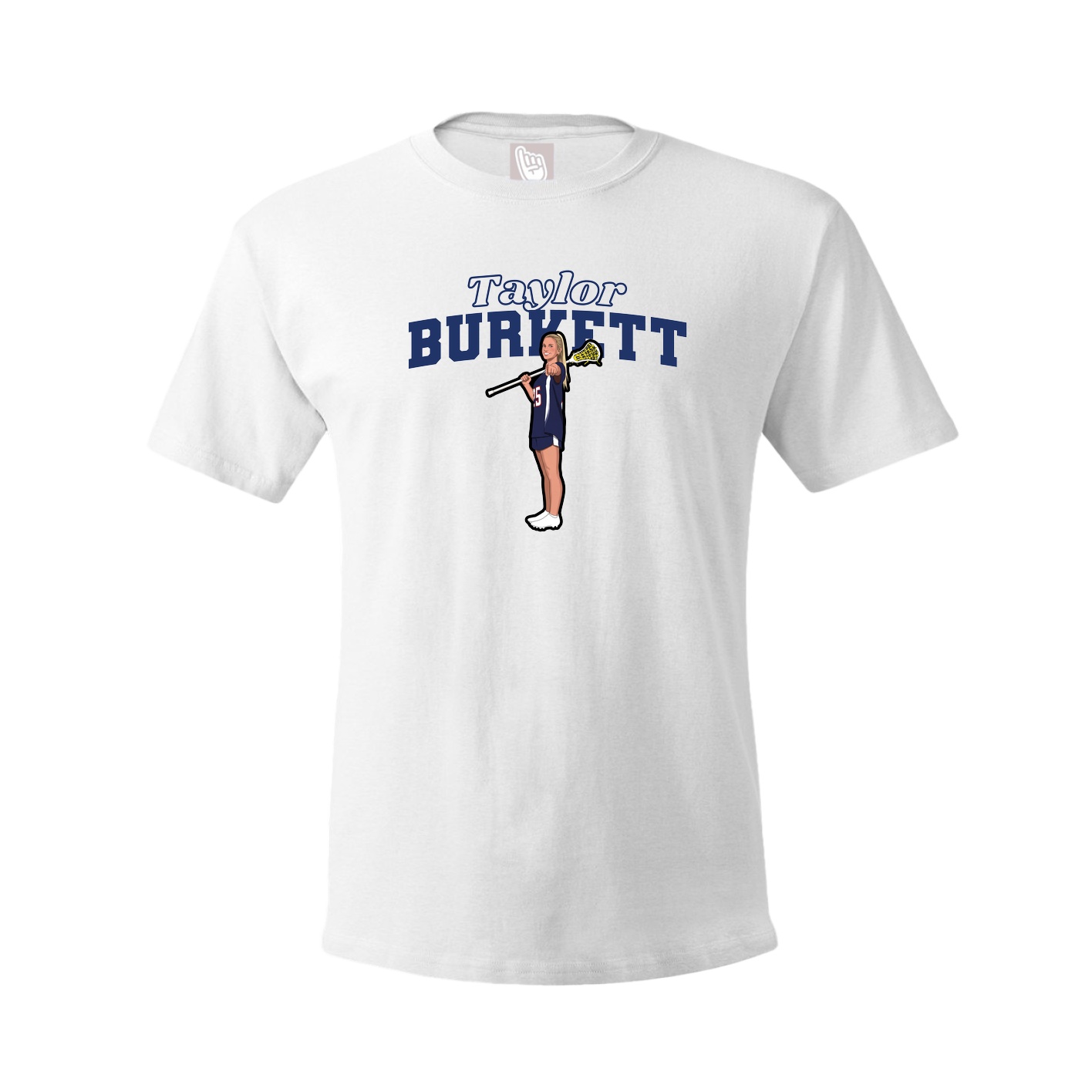 Tee — Name Arch in White