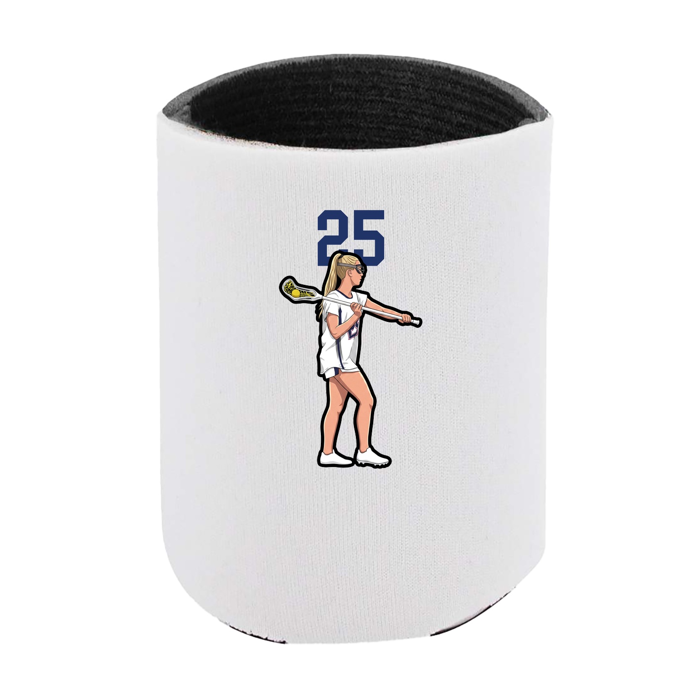 Can Holder — Number Top in White