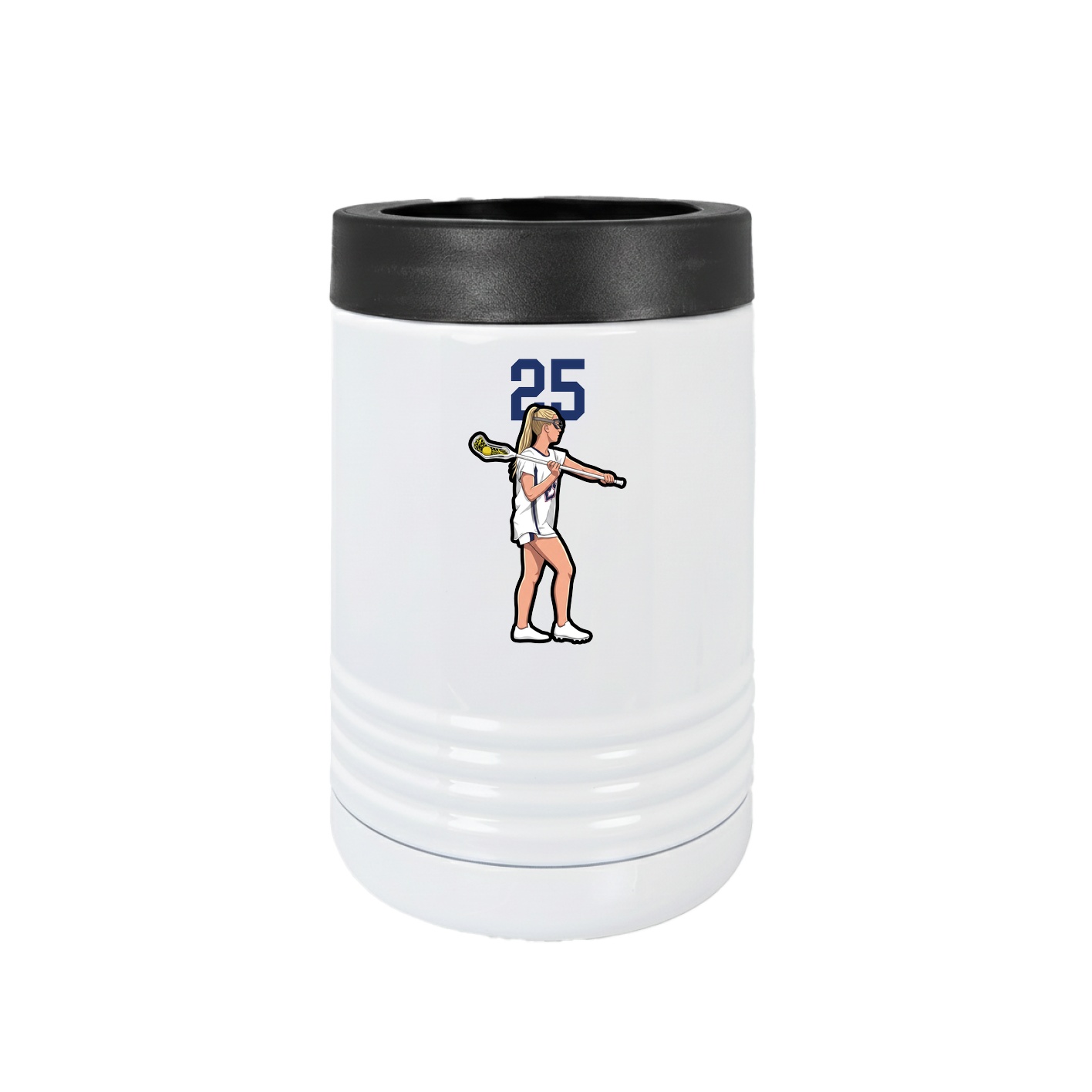 Beverage Holder — Number Top in White