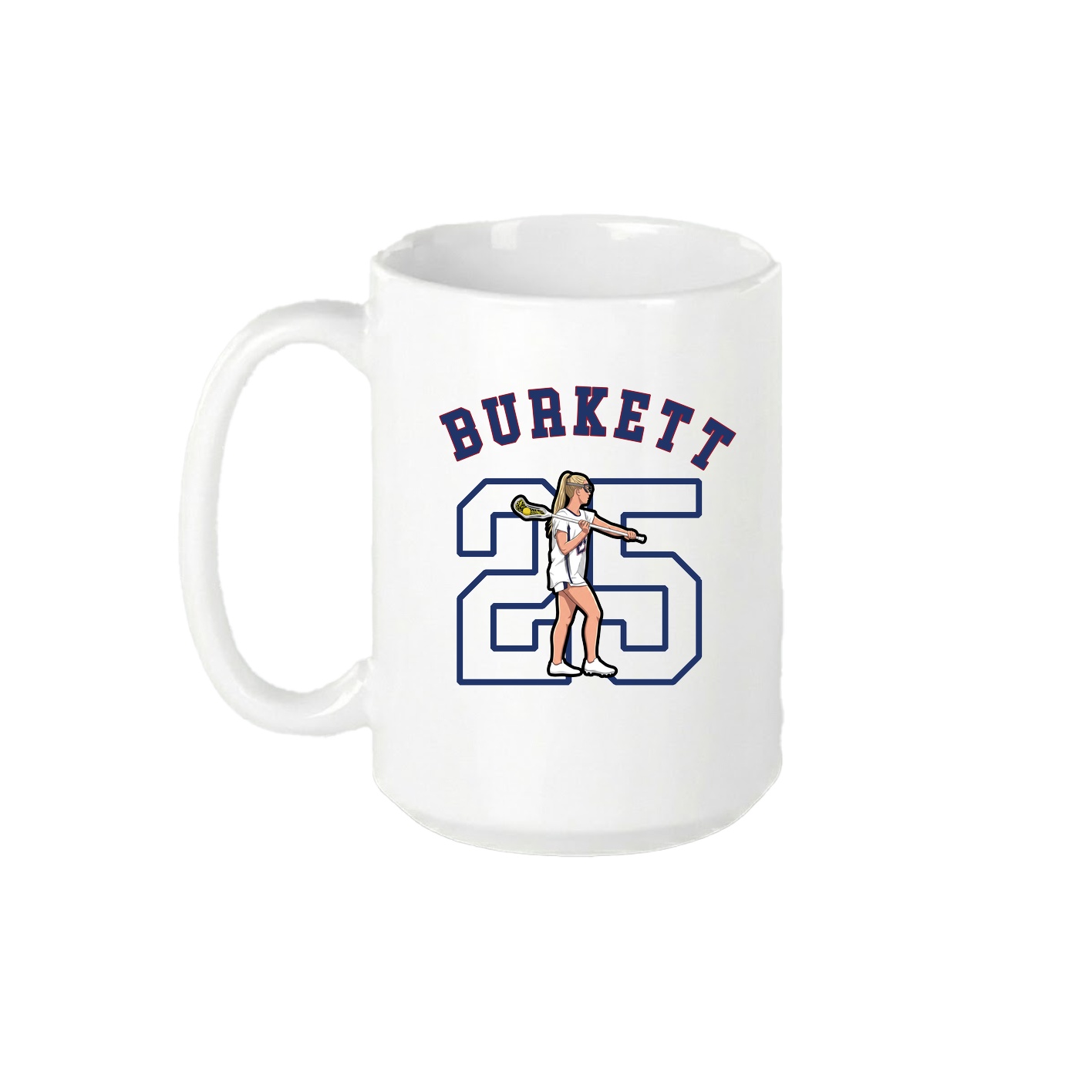 15oz Coffee Mug — Shirsey Arch in White