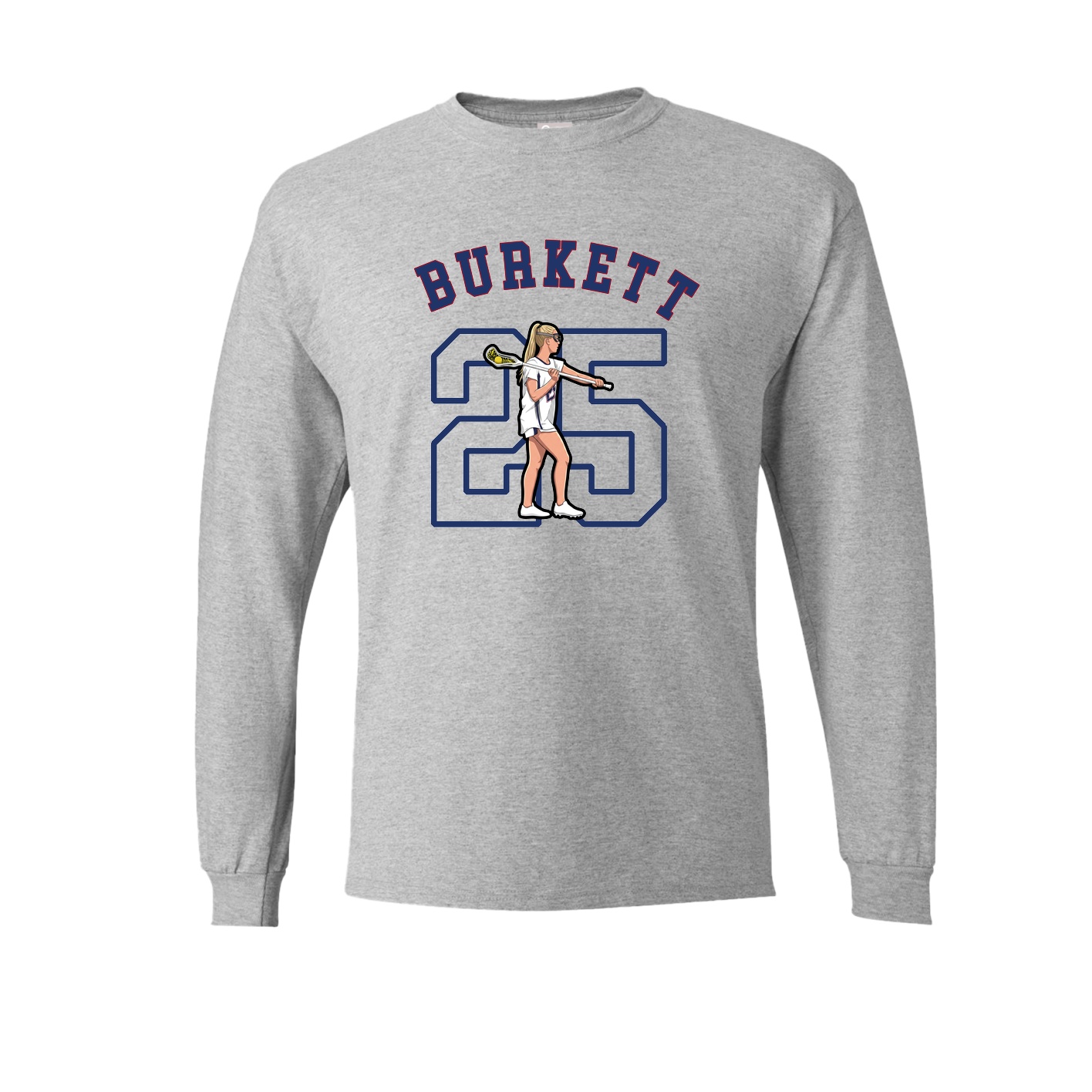 Long Sleeve Tee — Shirsey Arch in Grey