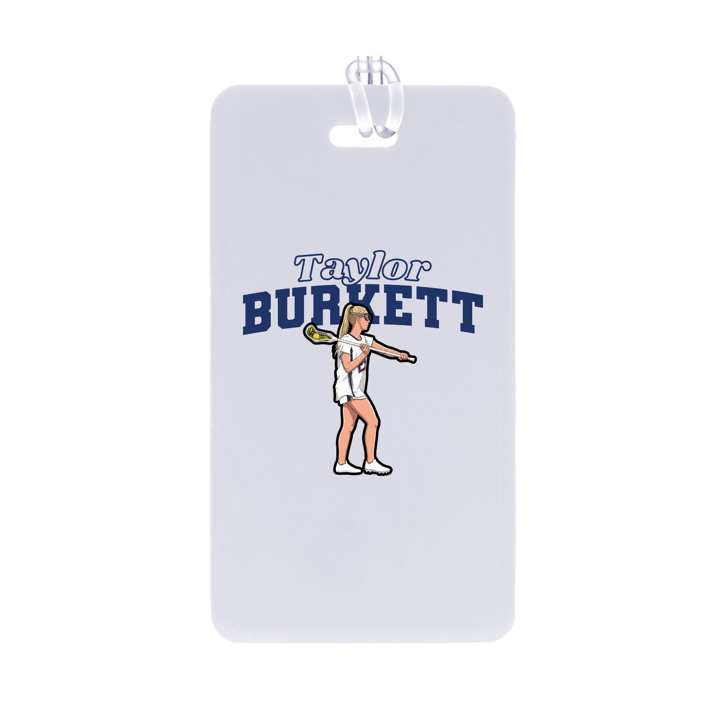 Bag Tag — Name Arch in Classic