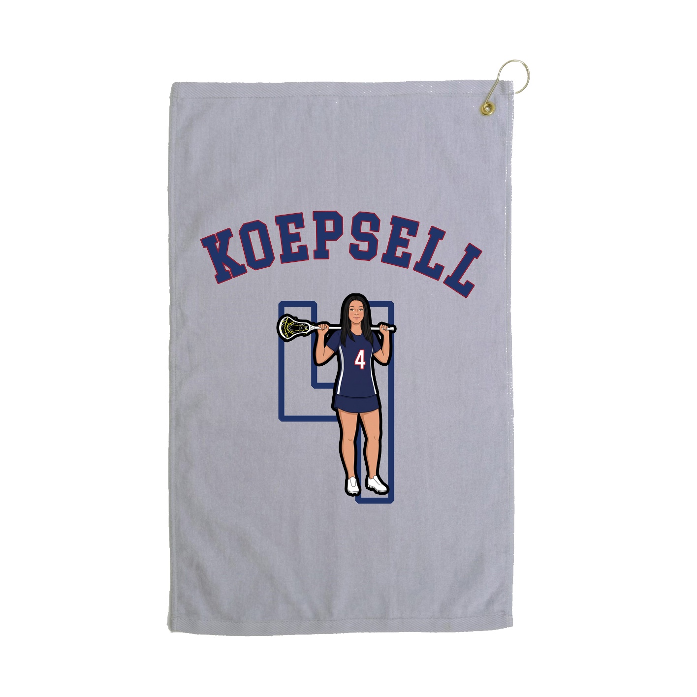 Golf Towel — Shirsey Arch in Grey