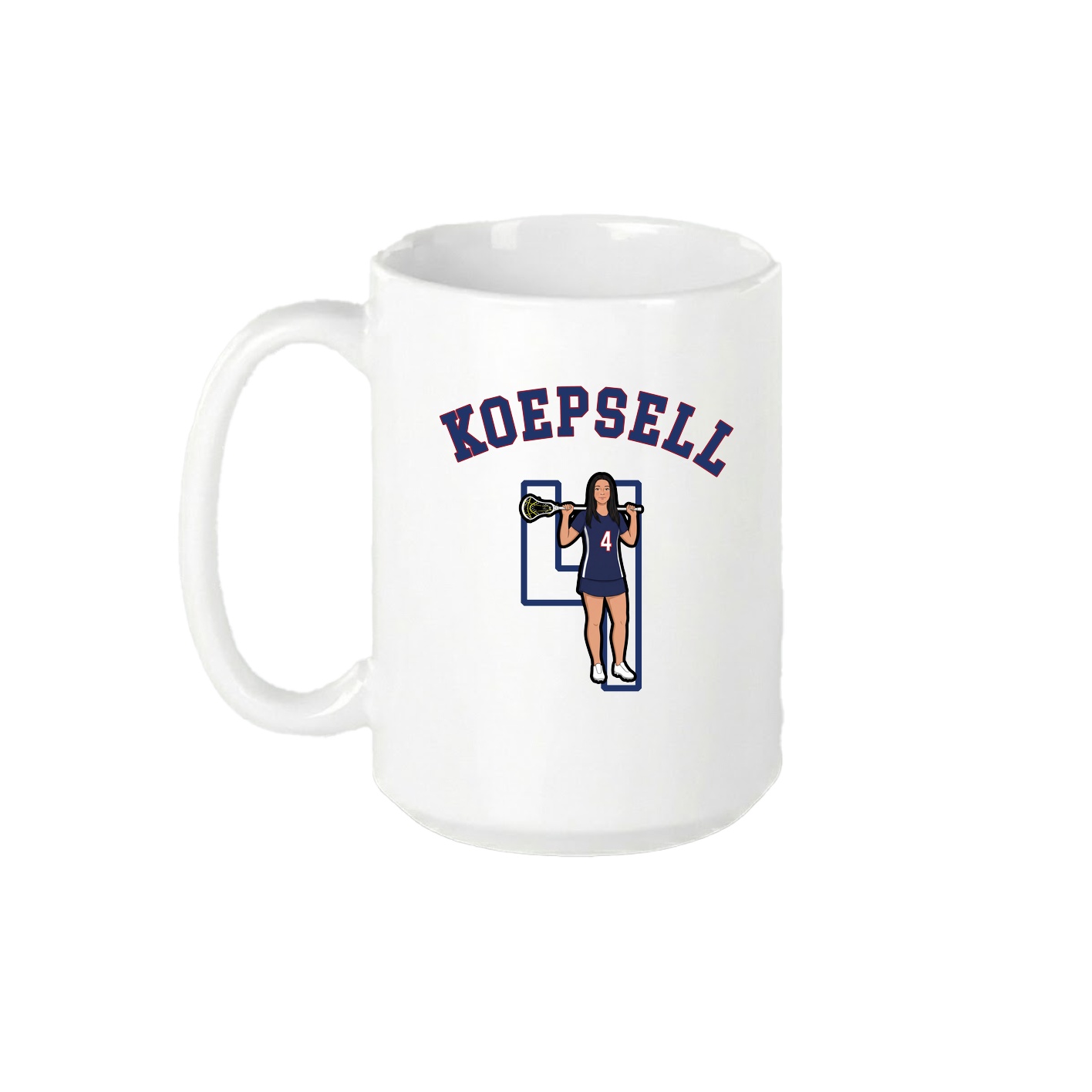 15oz Coffee Mug — Shirsey Arch in White