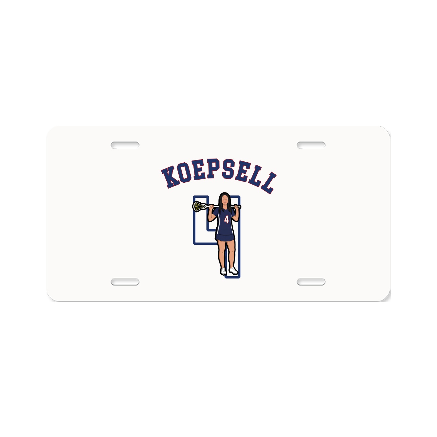 License Plate — Shirsey Arch in Classic