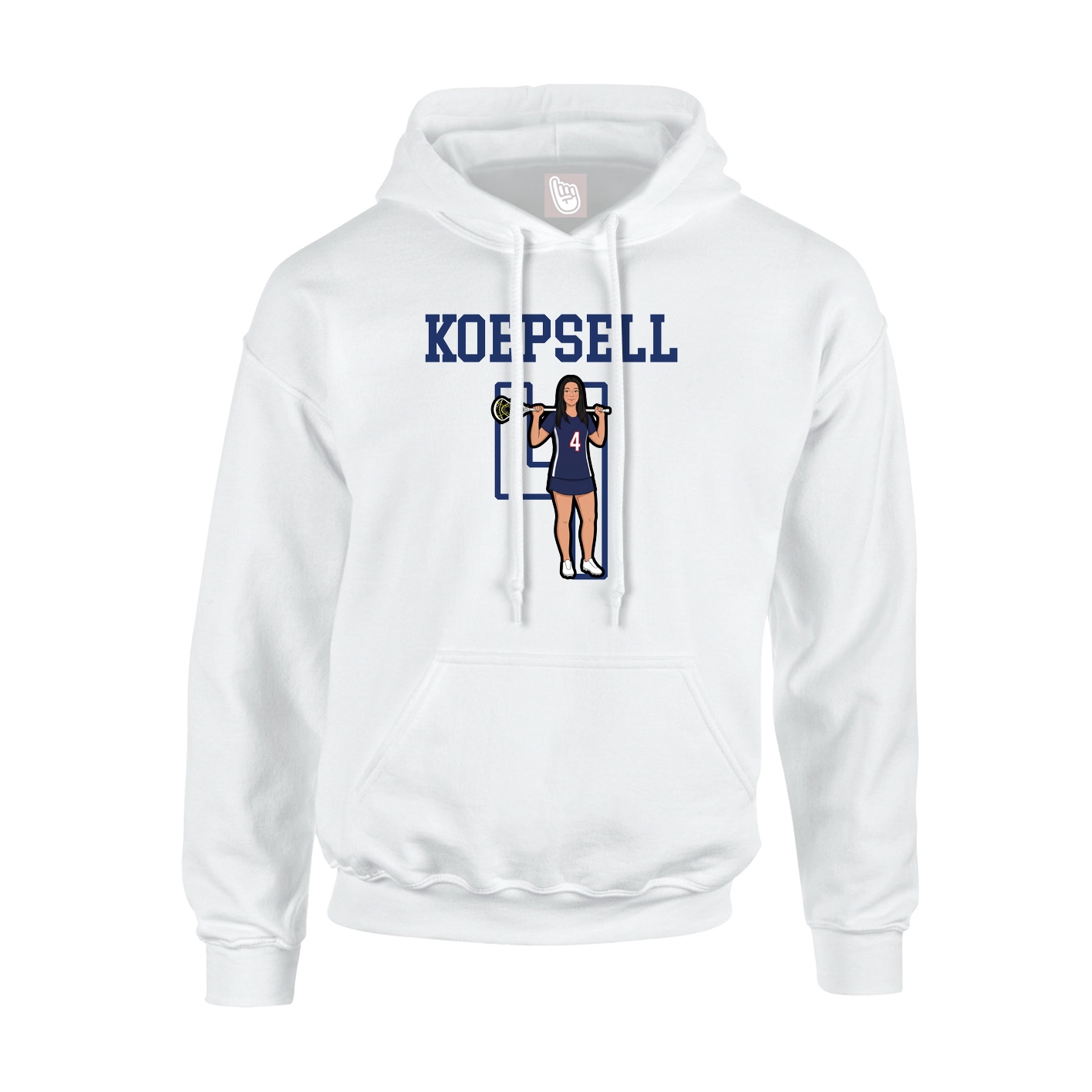Youth Hoodie — Shirsey in White