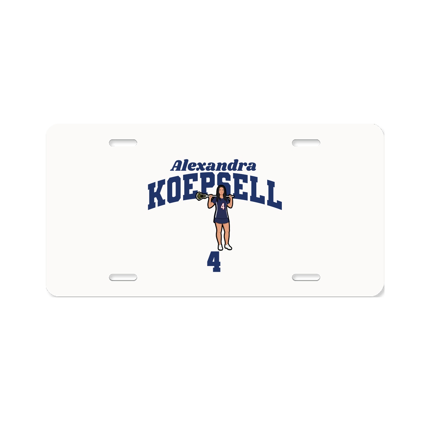 License Plate — Signature Arch in Classic
