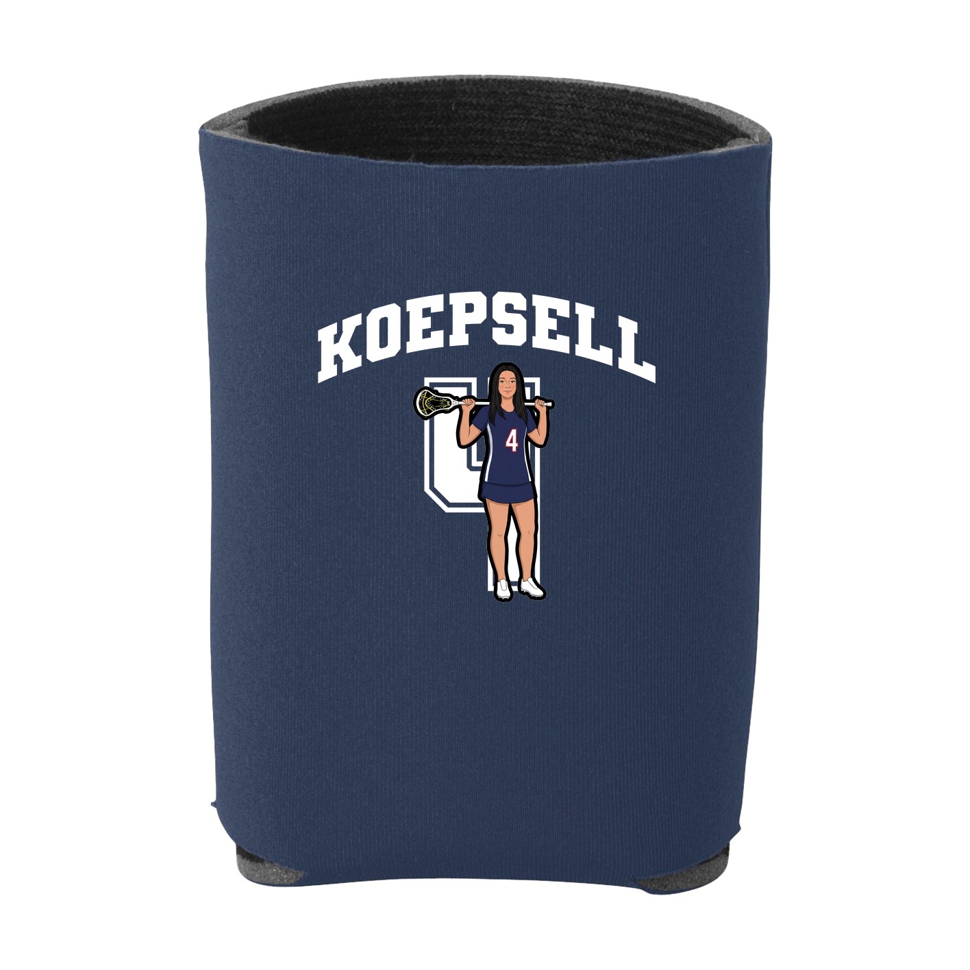 Can Holder — Number in Navy