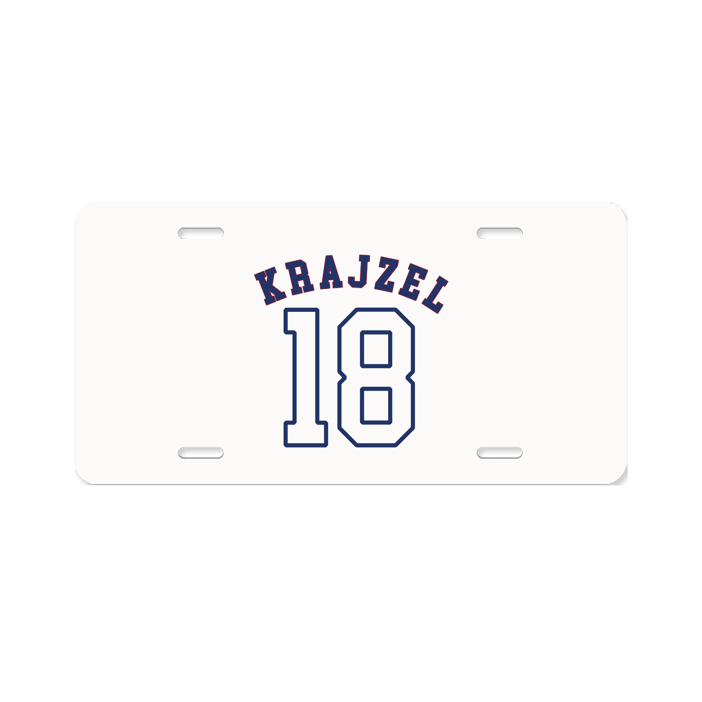 License Plate — Shirsey Arch in Classic