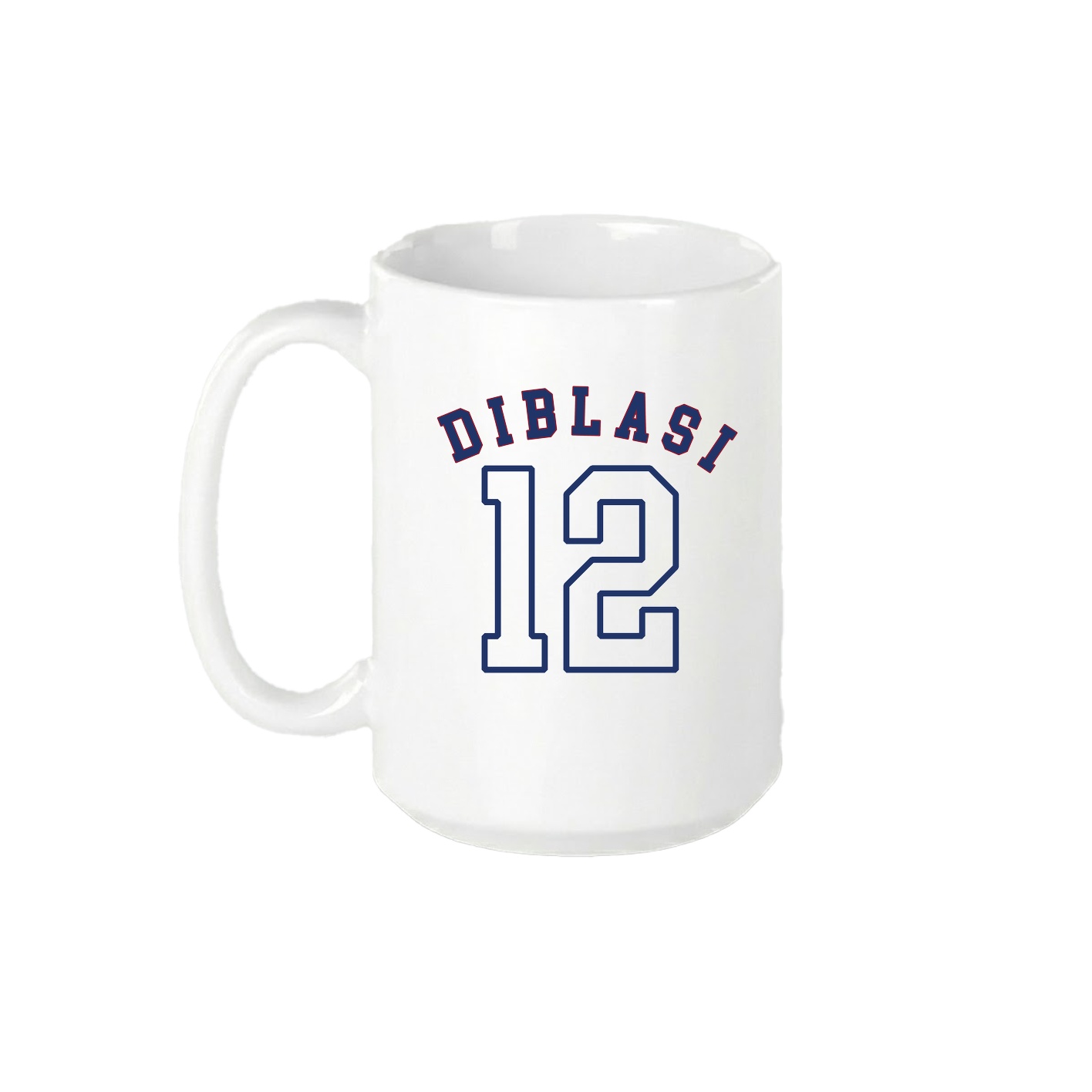 15oz Coffee Mug — Shirsey Arch in White