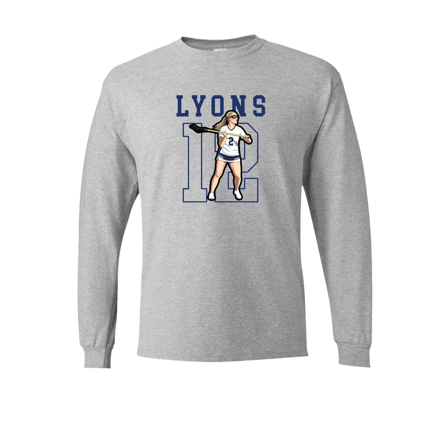 Long Sleeve Tee — Shirsey in Grey