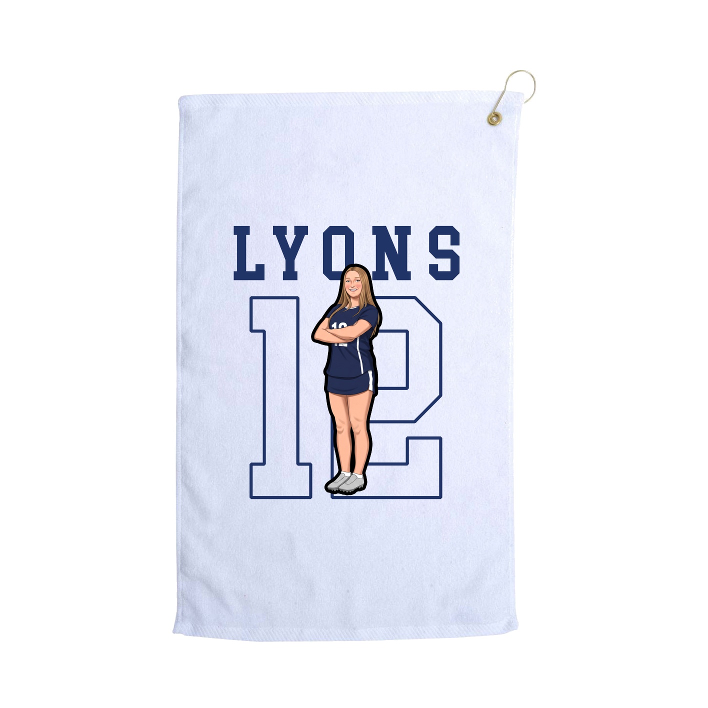 Terry Velour Golf Towel