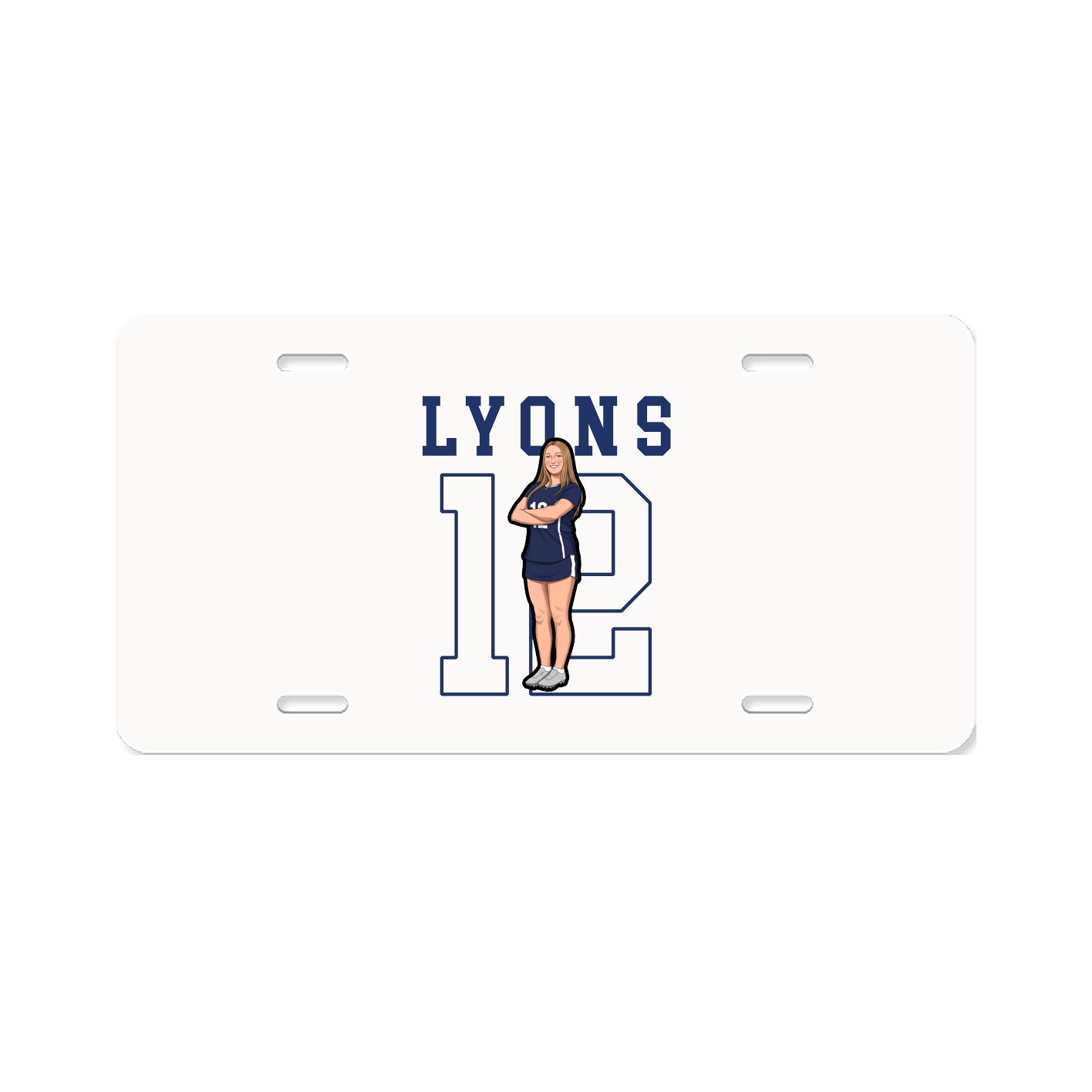 License Plate — Shirsey in Classic