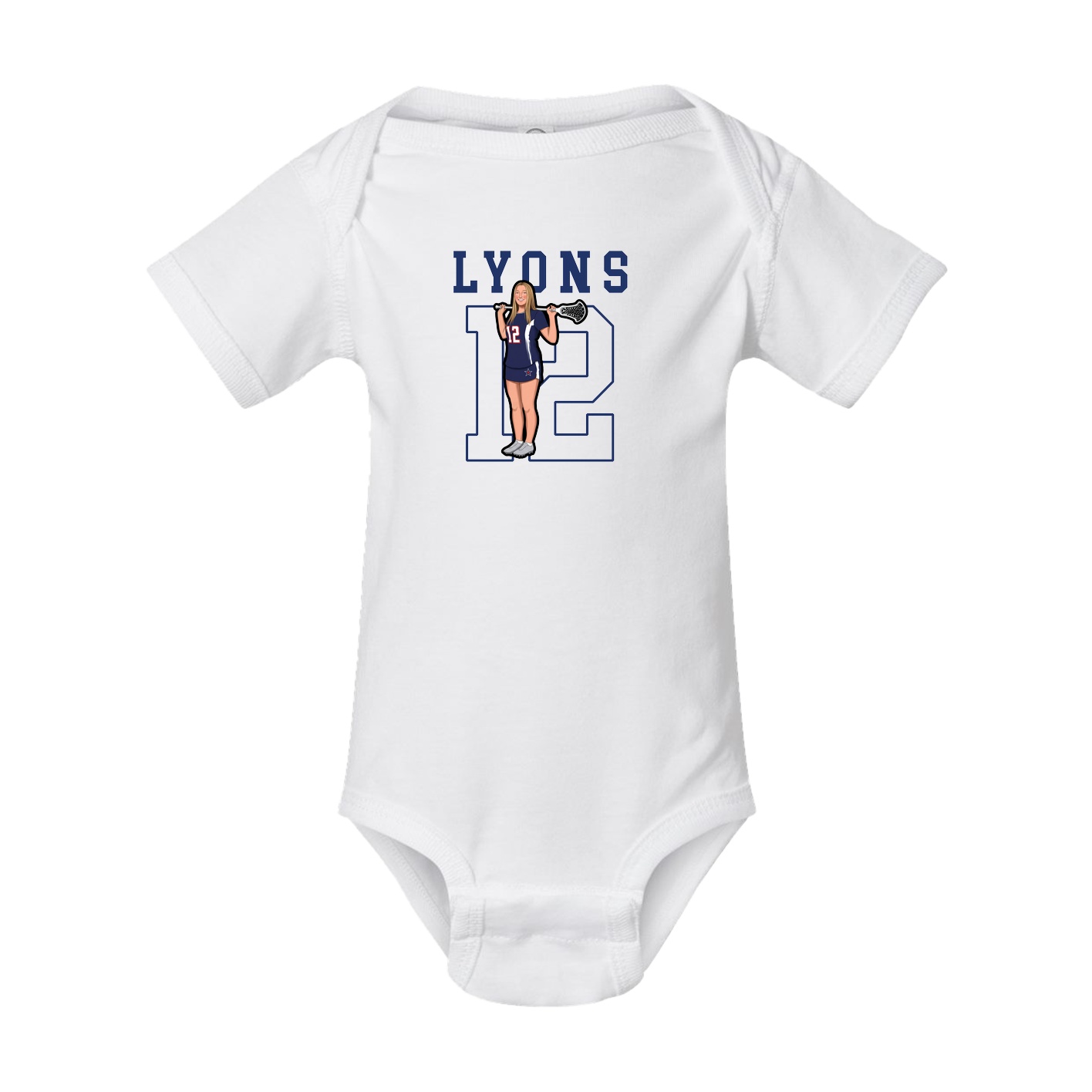 Baby Onesie — Shirsey in White