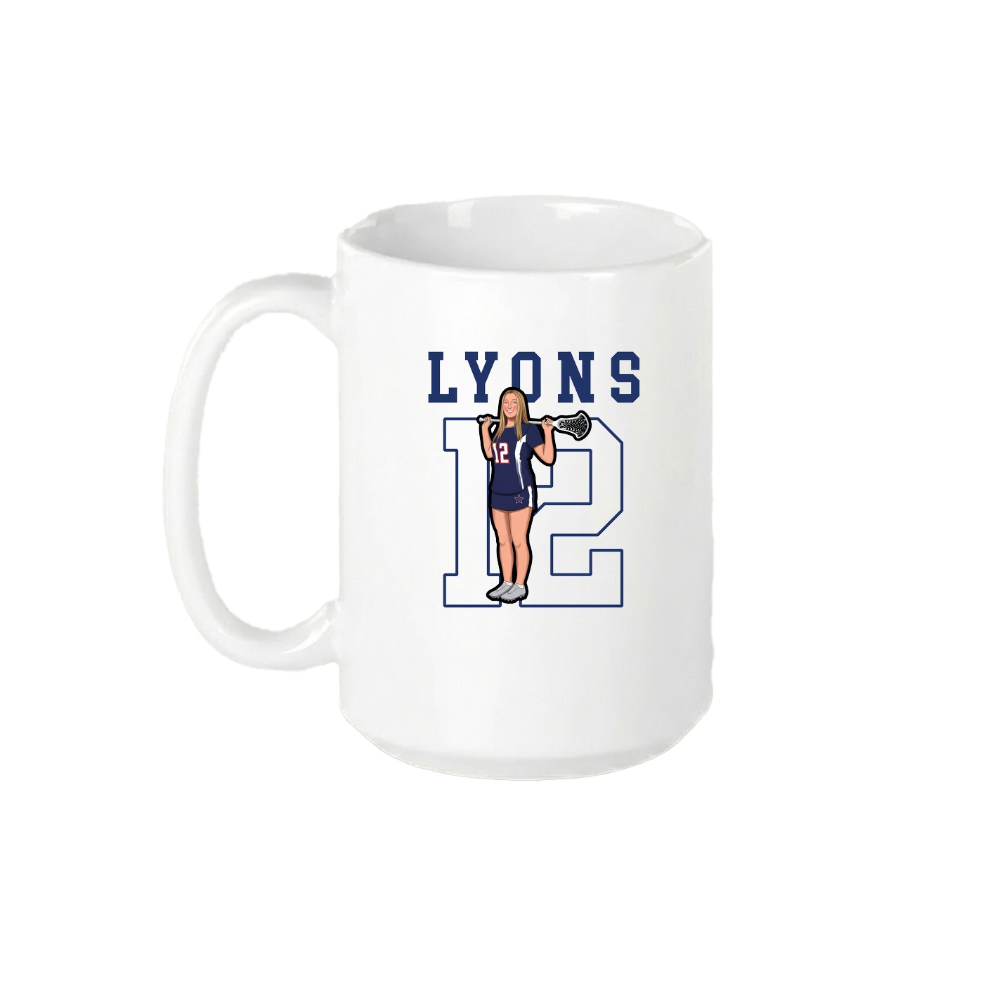 15oz Coffee Mug — Shirsey in White