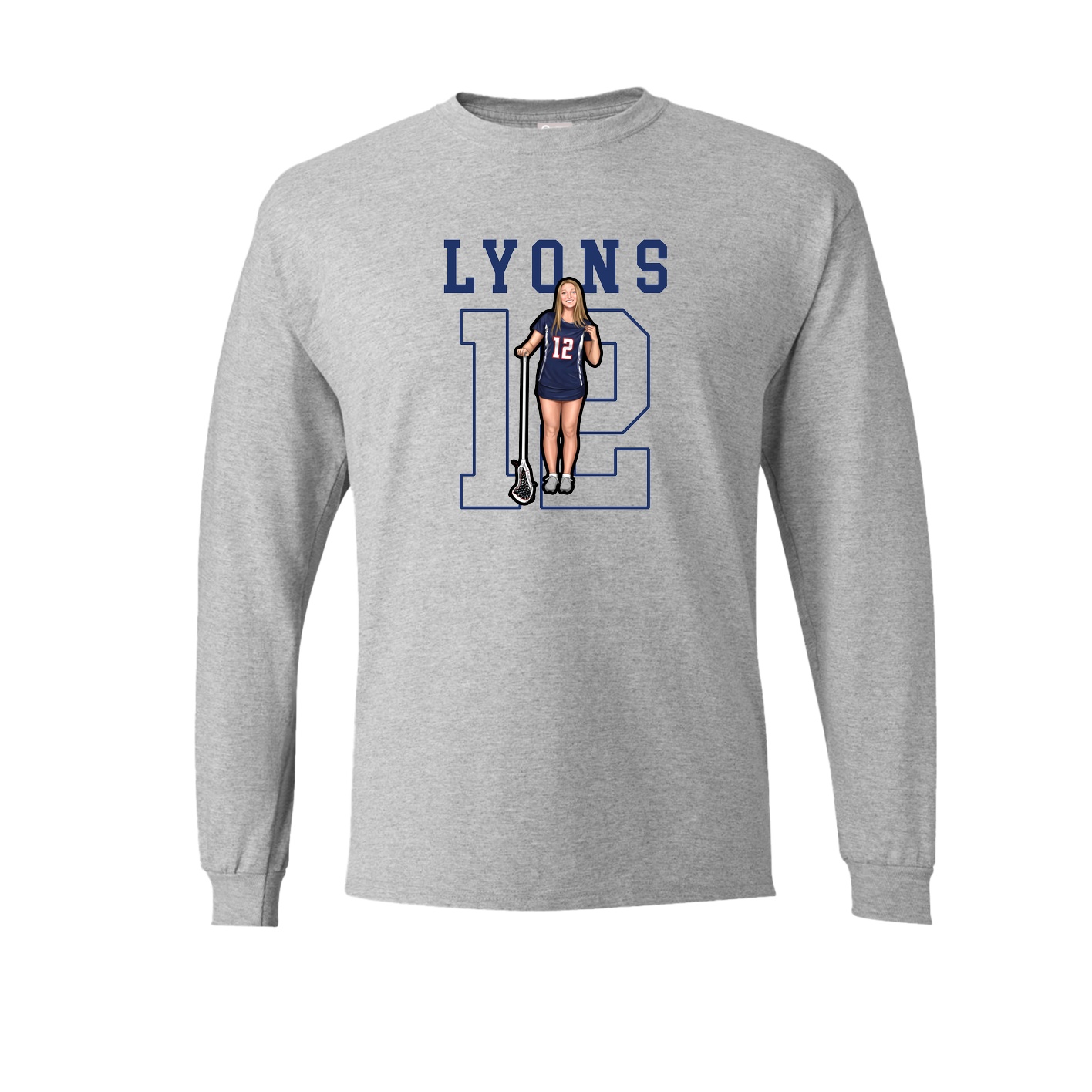 Long Sleeve Tee — Shirsey in Grey