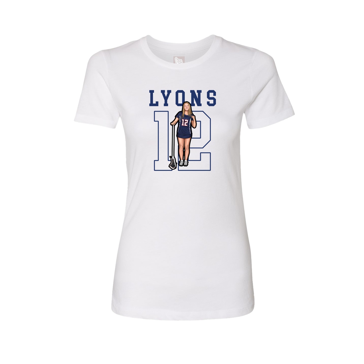 Fitted Women's Tee — Shirsey in White