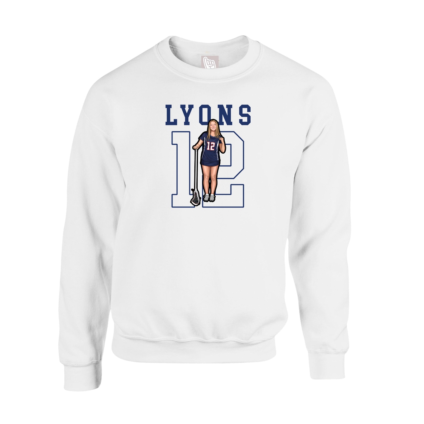 Fleece Crew — Shirsey in White