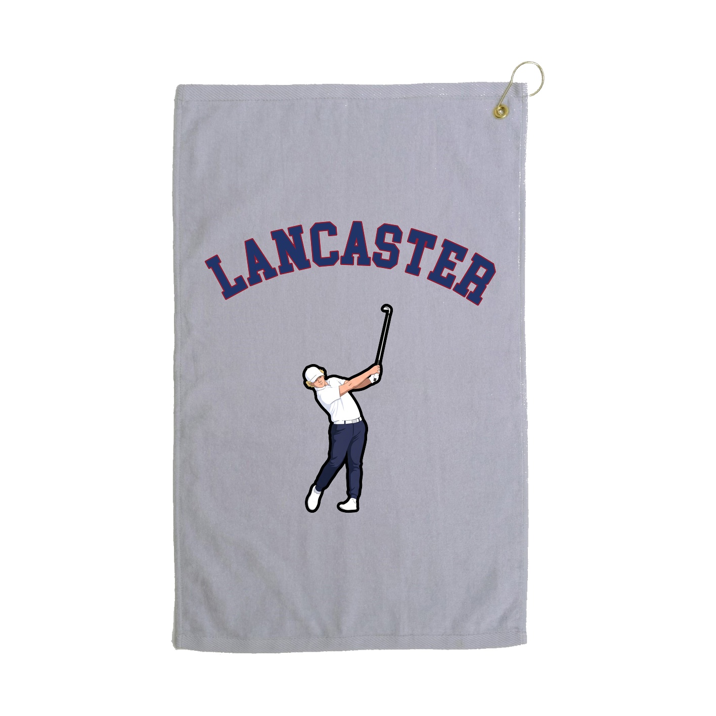 Golf Towel — Shirsey Arch in Grey