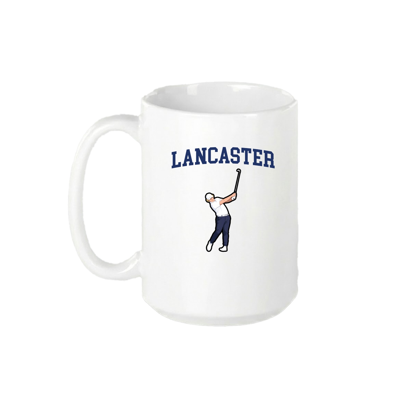 15oz Coffee Mug — Shirsey in White