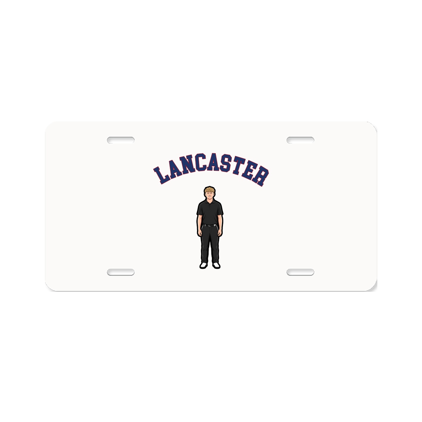 License Plate — Shirsey Arch in Classic
