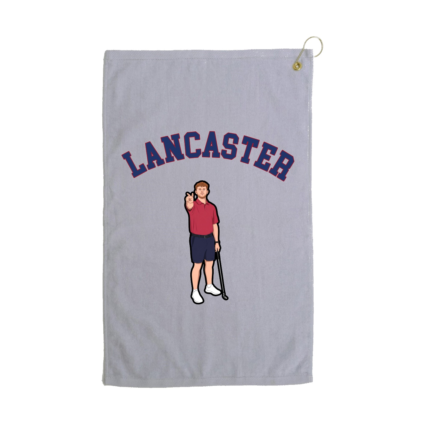 Golf Towel — Shirsey Arch in Grey