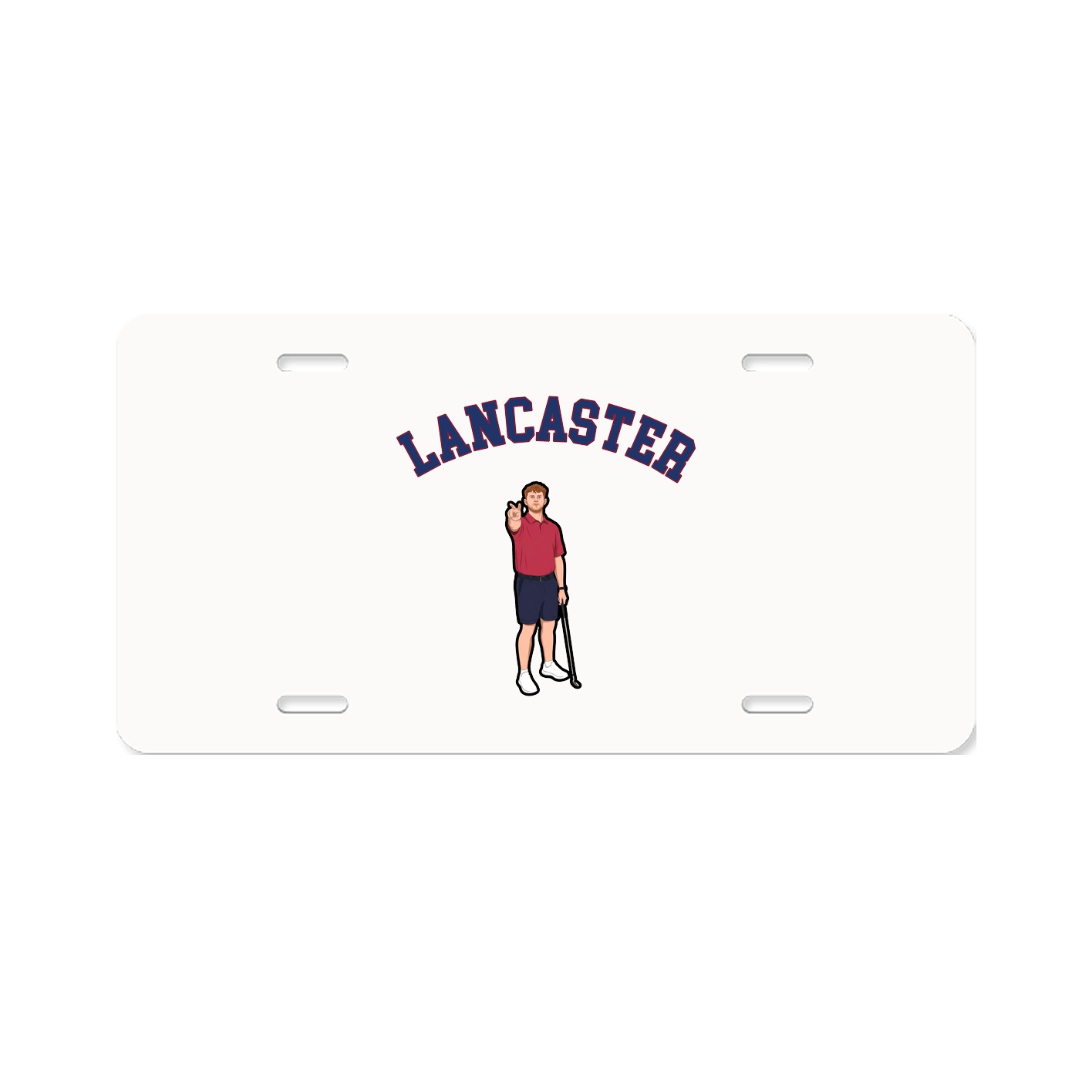 License Plate — Shirsey Arch in Classic