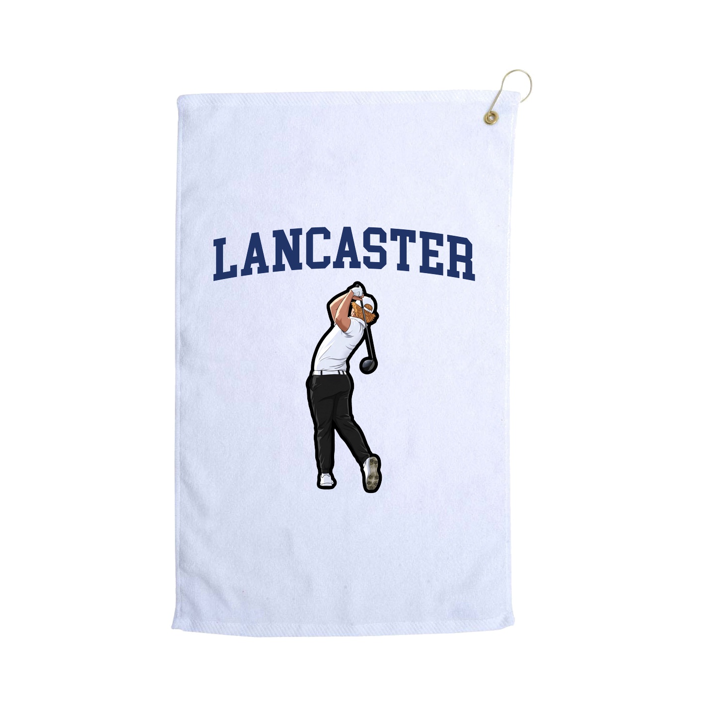 Golf Towel — Shirsey in White