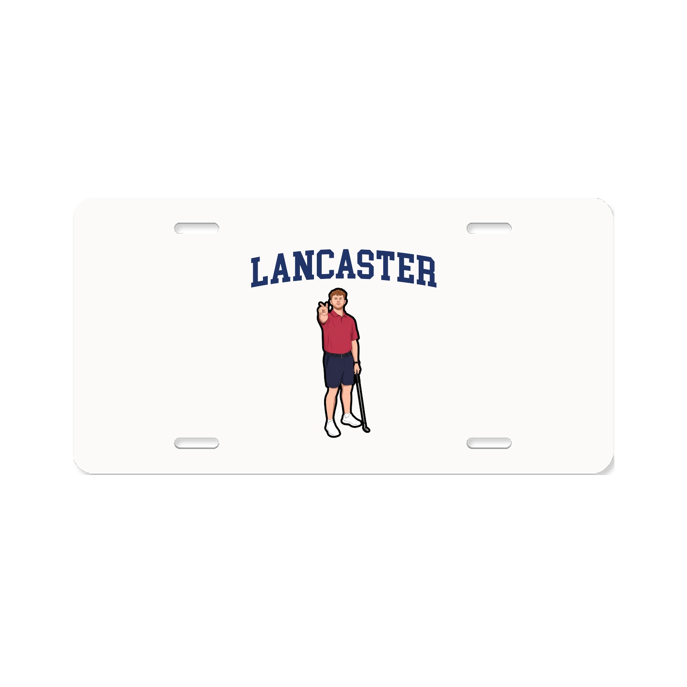License Plate — Shirsey in Classic