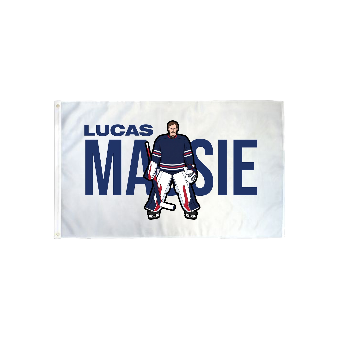 3x5 Flag — Player Name in Classic