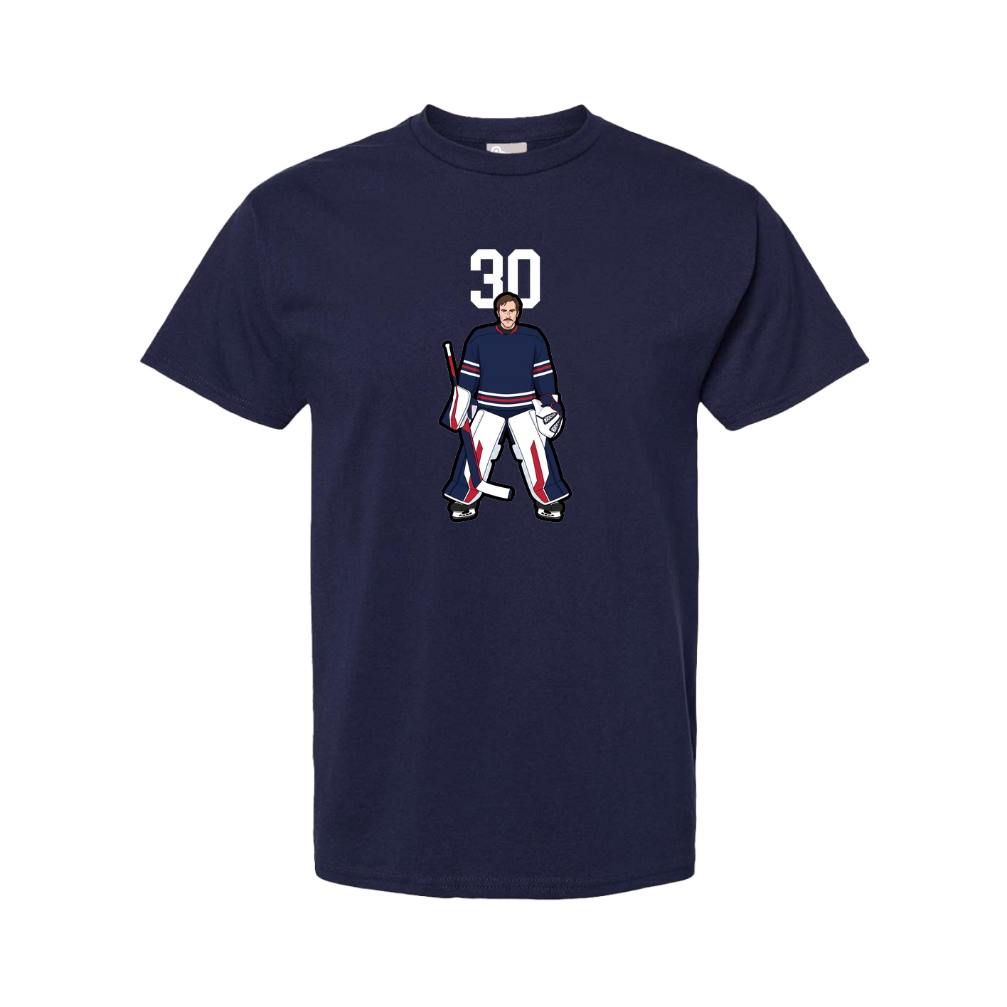 Youth Tee — Number Top in Navy