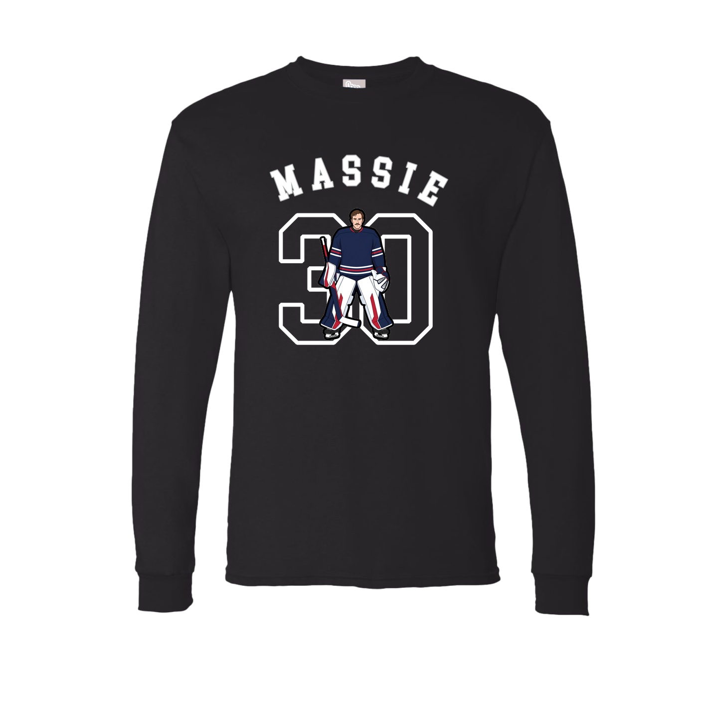 Long Sleeve Tee — Shirsey Arch in Black