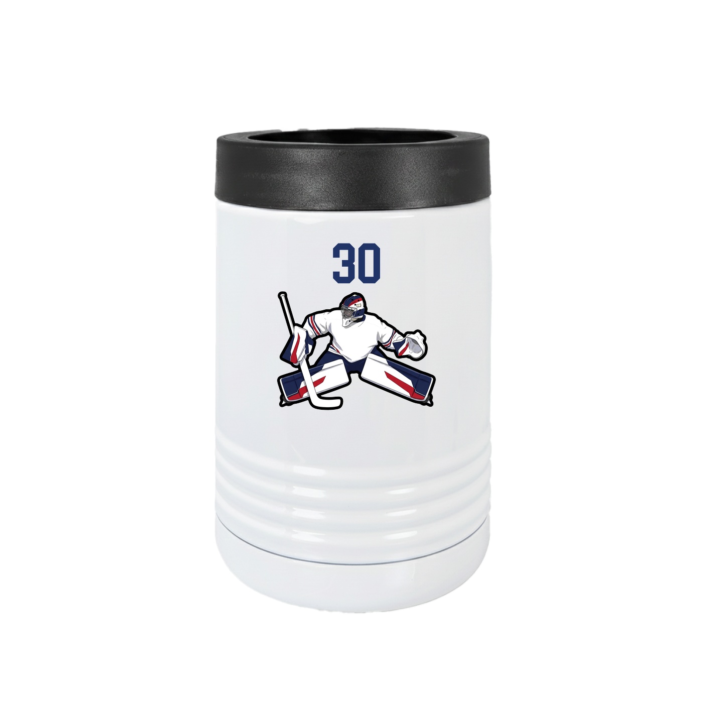 Beverage Holder — Number Top in White