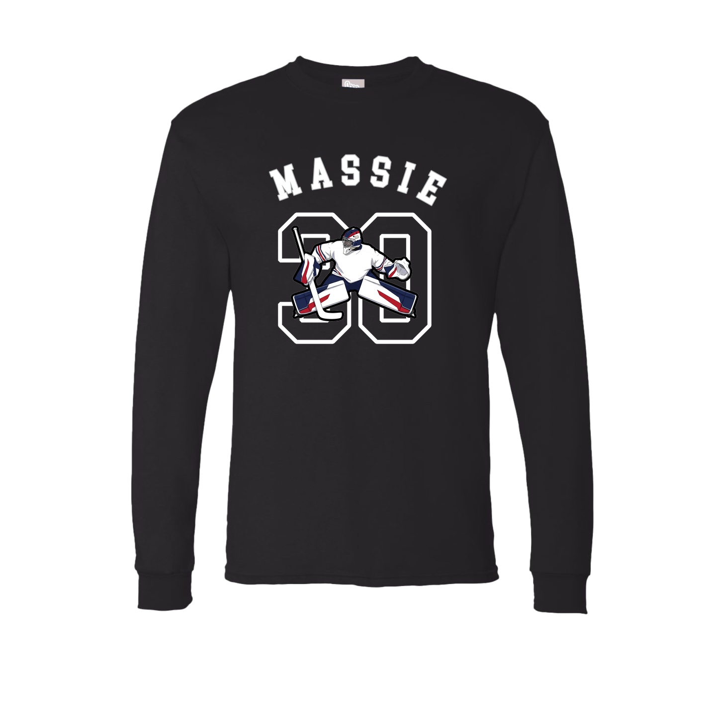 Long Sleeve Tee — Shirsey Arch in Black