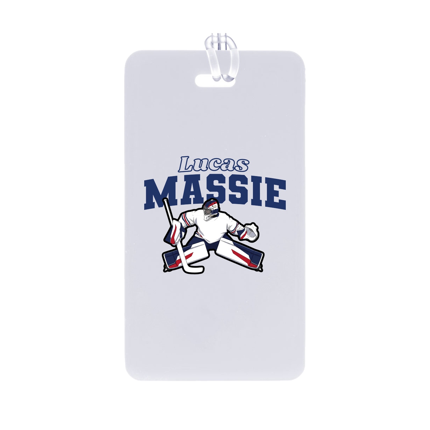 Bag Tag — Name Arch in Classic